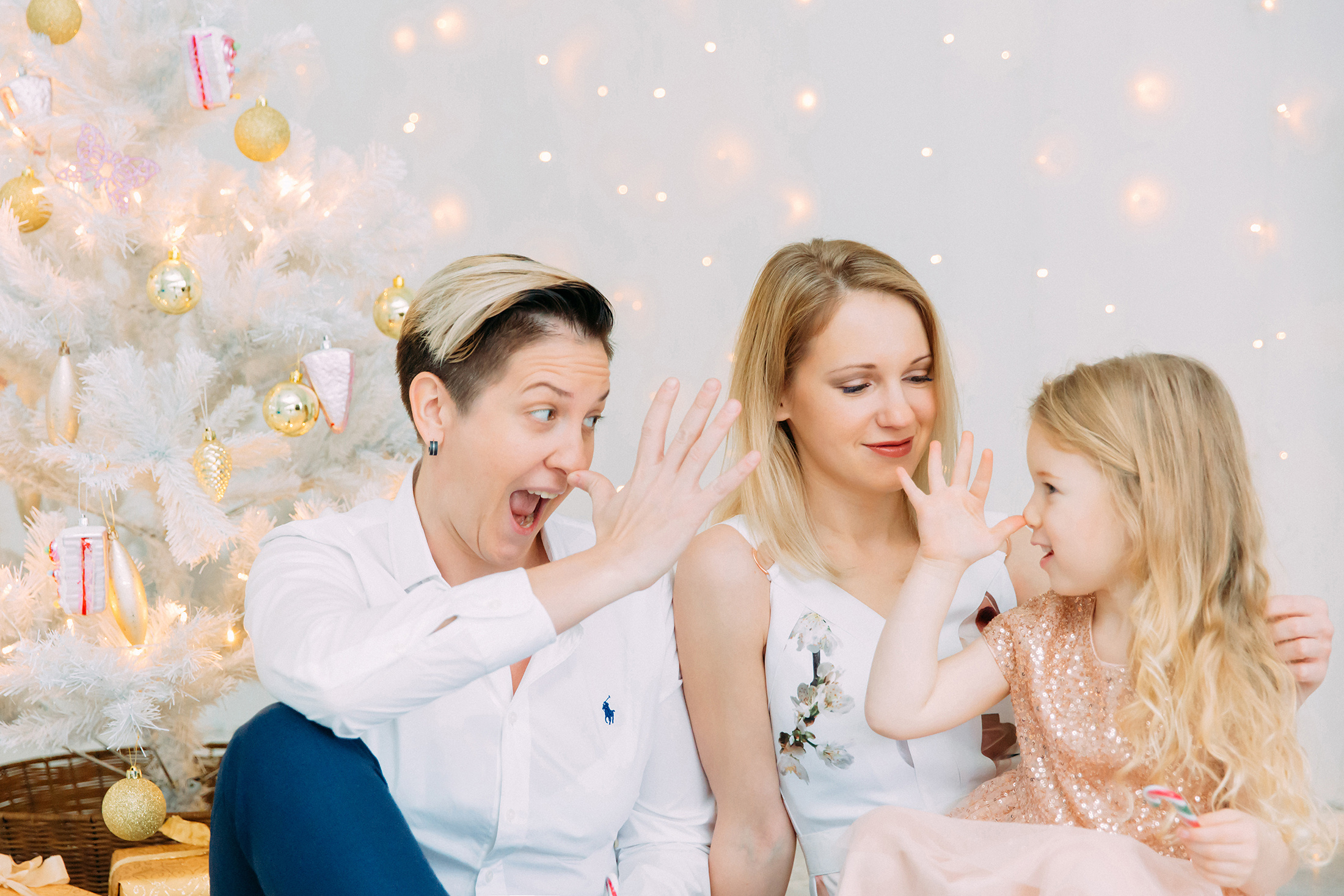 Joulun taikaa — joulukorttikuvaus lapsille