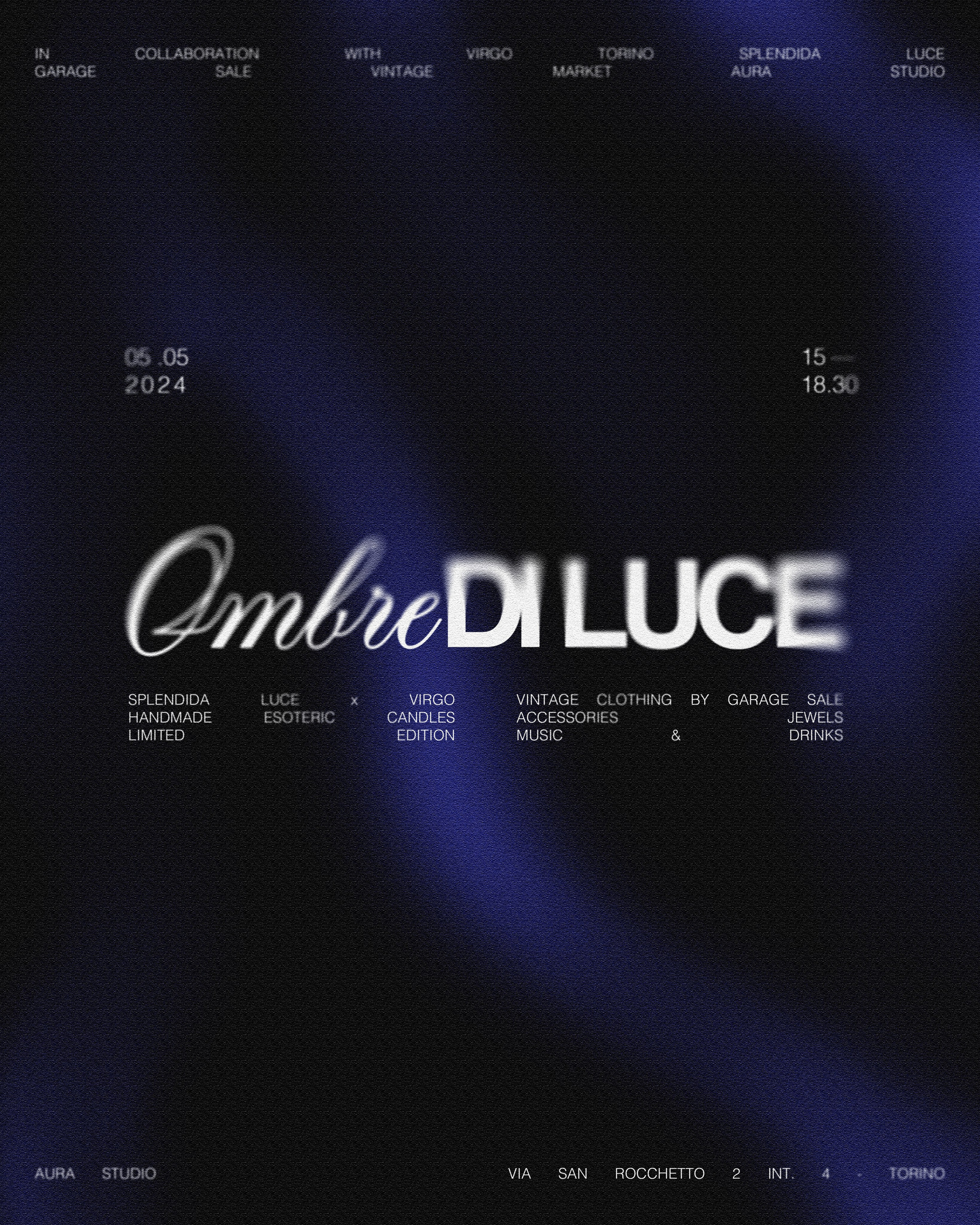 Splendida Luce - brand identity. Aura Studio / co-design space