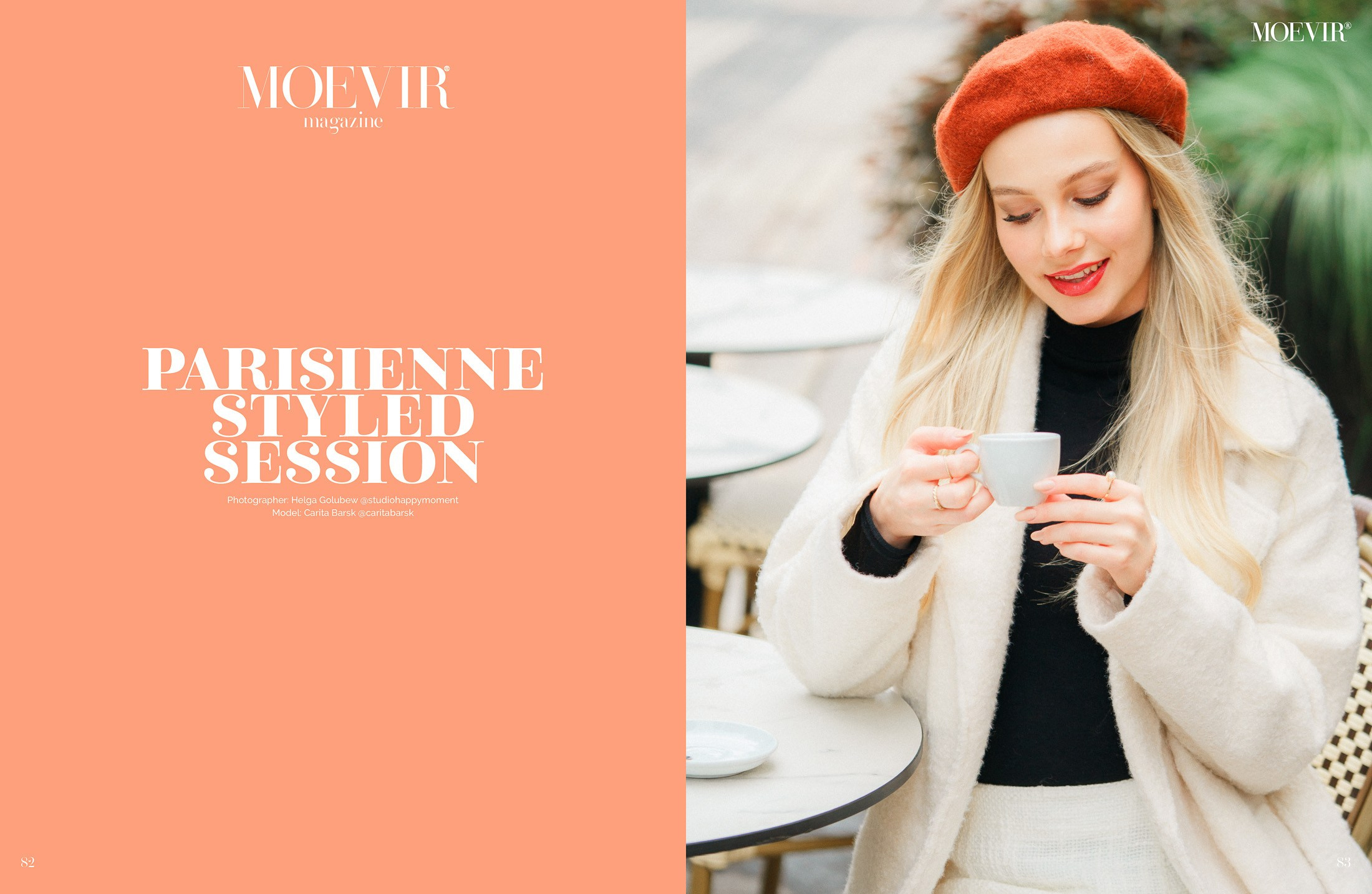 Kuvani Moevir-lehdessä – Ranskalaishenkisiä Potretteja Helsingin Sydämessä