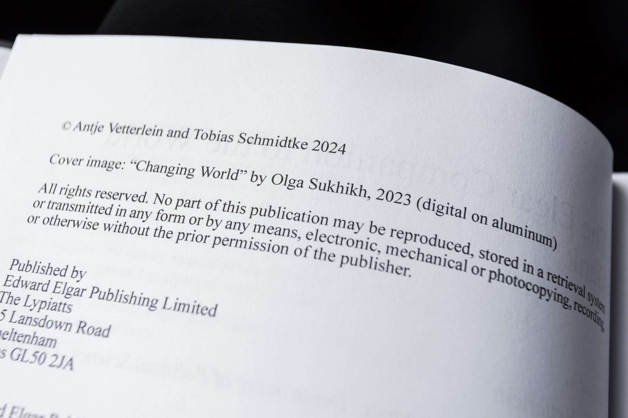 Book Cover — Changing World. Lolly Shine. Contemporary digital artist