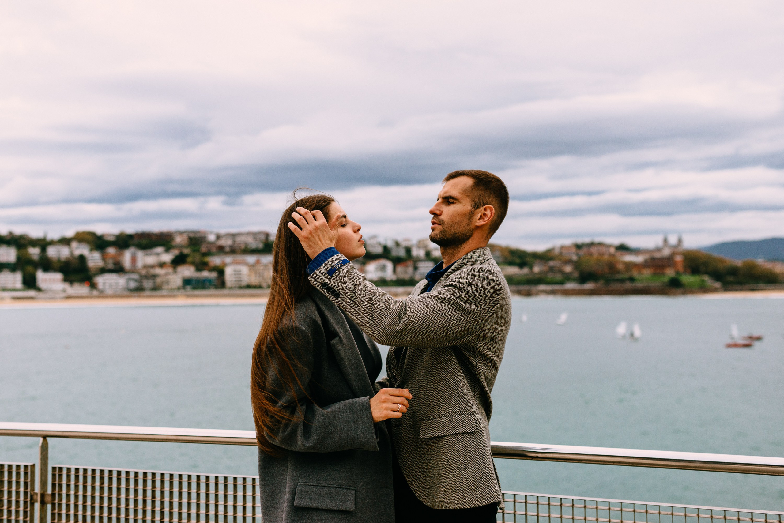 Mariage proposal in San-Sebastian Basque country. Photographer in Bilbao Irina Makou