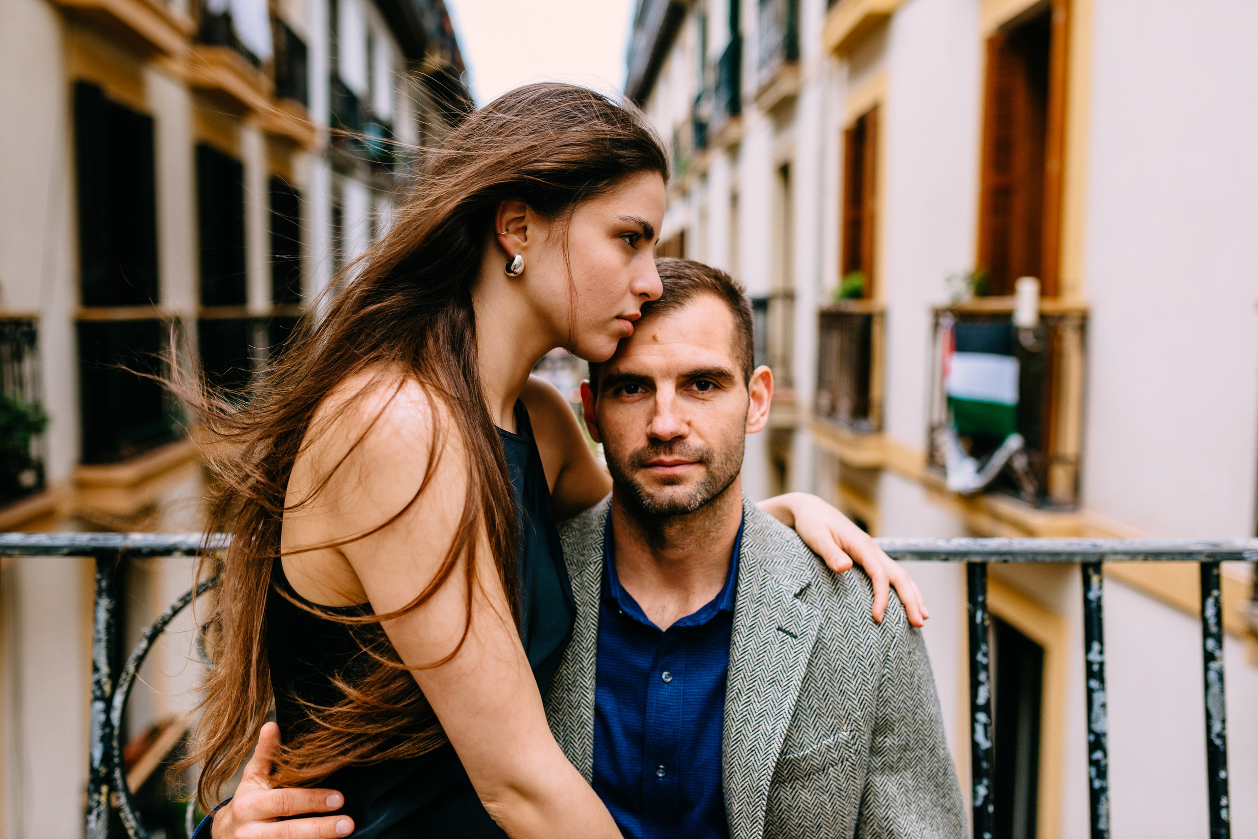 Mariage proposal in San-Sebastian Basque country. Photographer in Bilbao Irina Makou