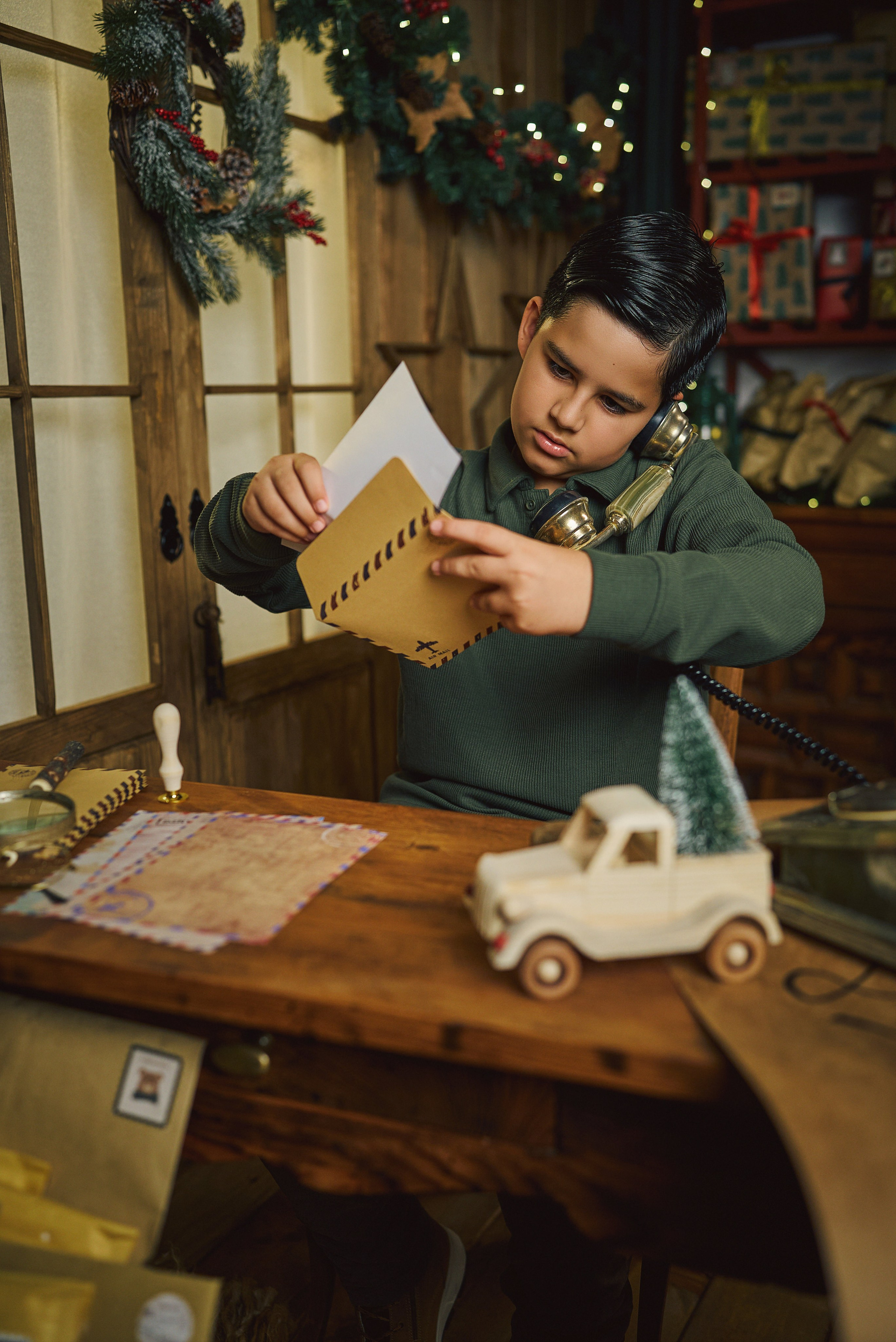 Sesión de fotos Navidad Tenerife. Fotógrafos en Tenerife dedicados a la fotografía de bebes, niños y familia