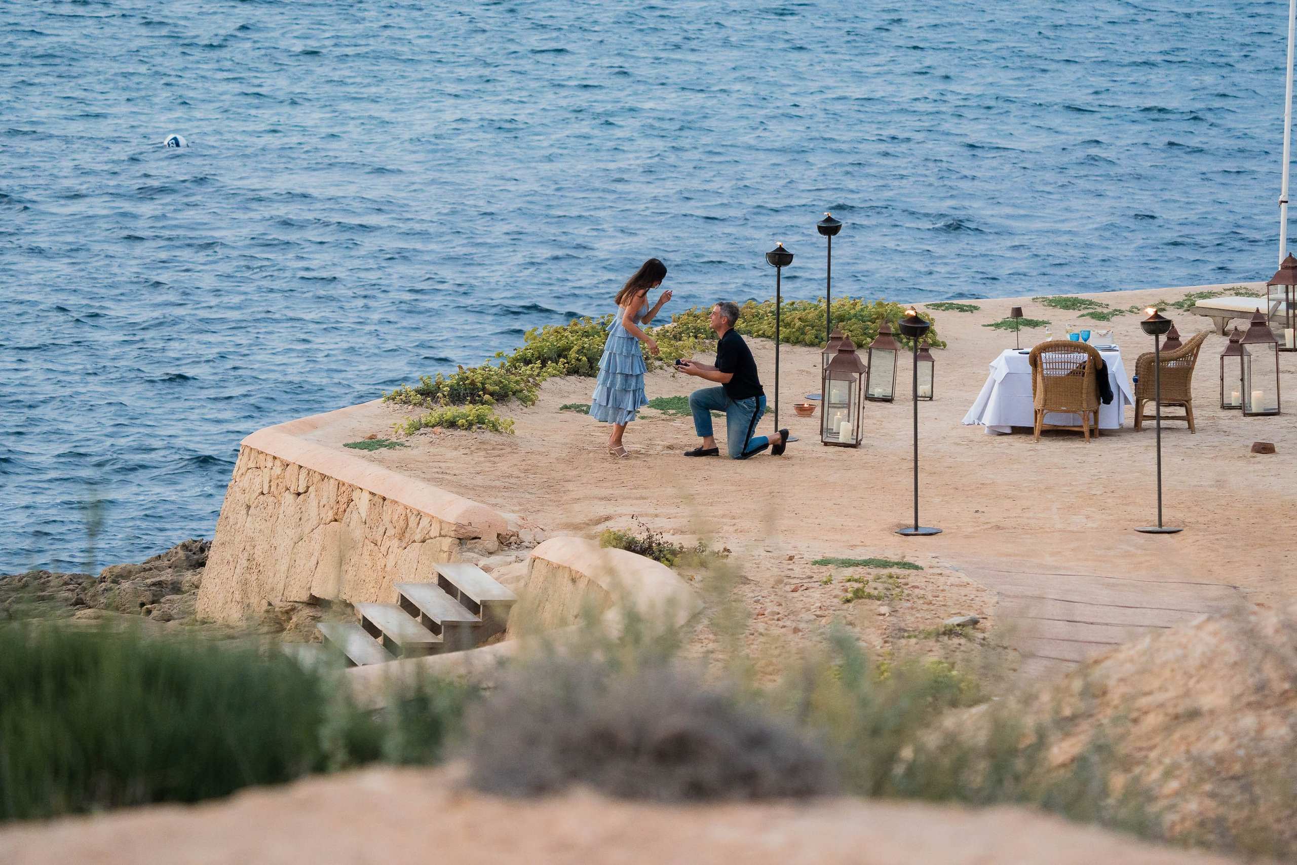 Wedding Proposal in Mallorca. Mallorca Wedding, Corporate & Social Photographer