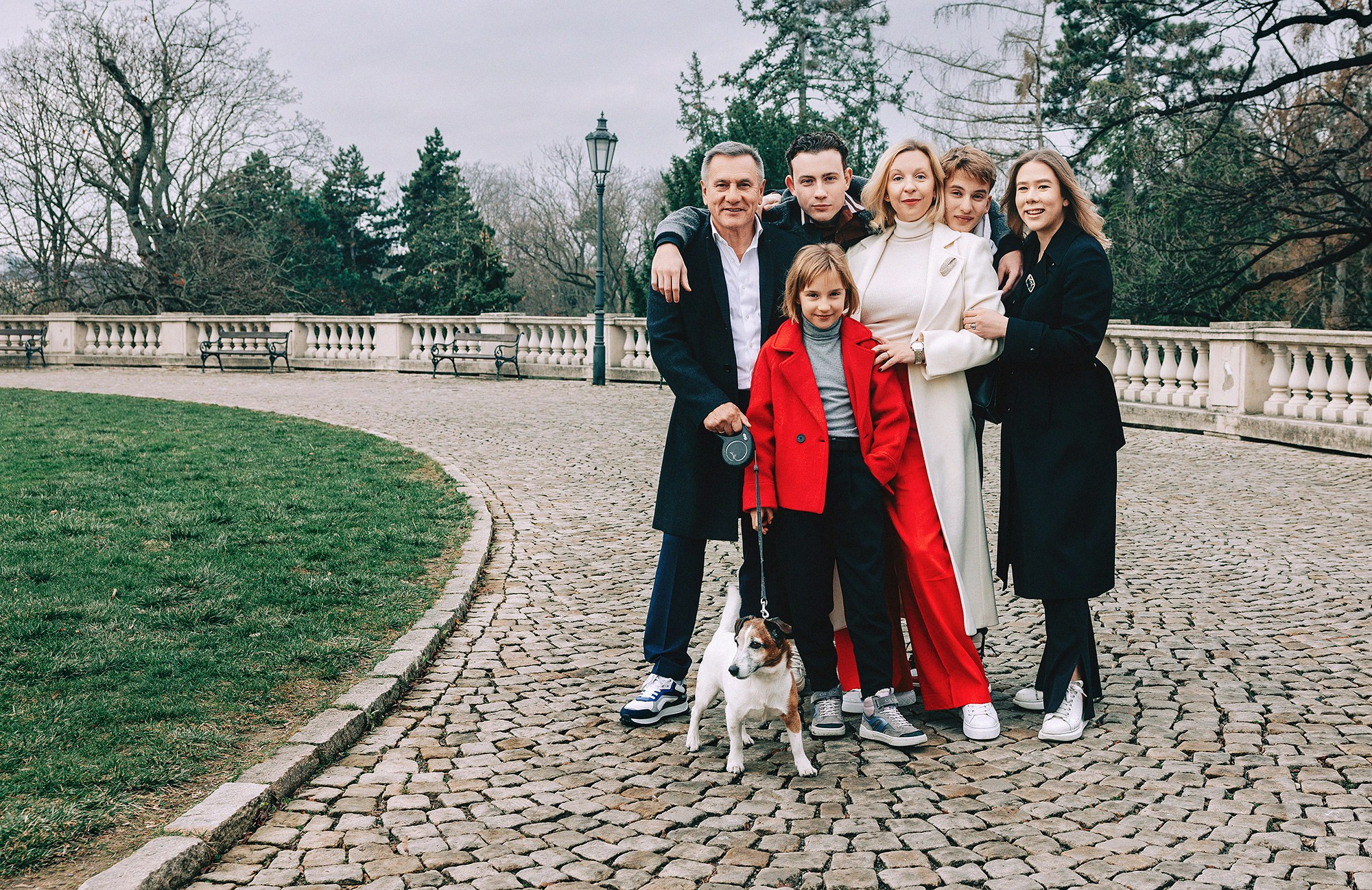 Наталья с семьей. Rodinný a svatební fotograf v Praze