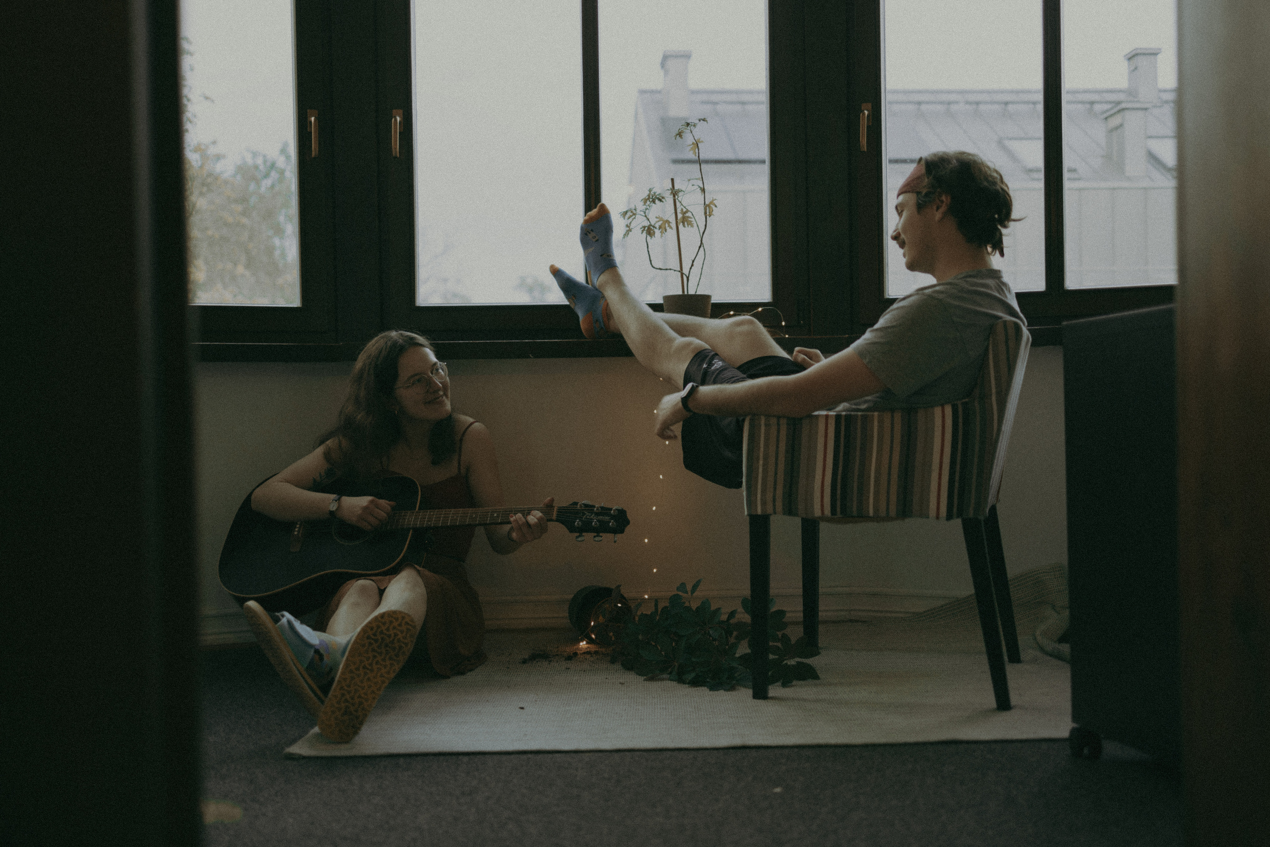 Samolot do raju: sesja miłosna dla zespołu KAST. Fo.tosia