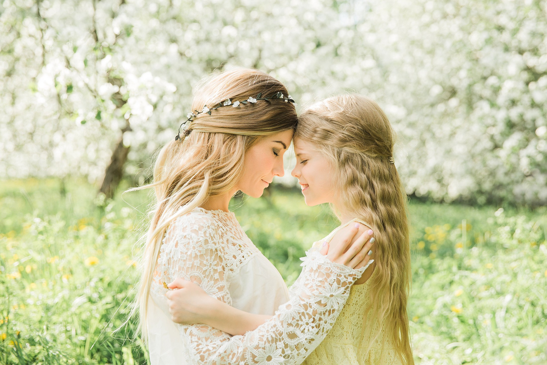 Minikuvaukset omentarhassa