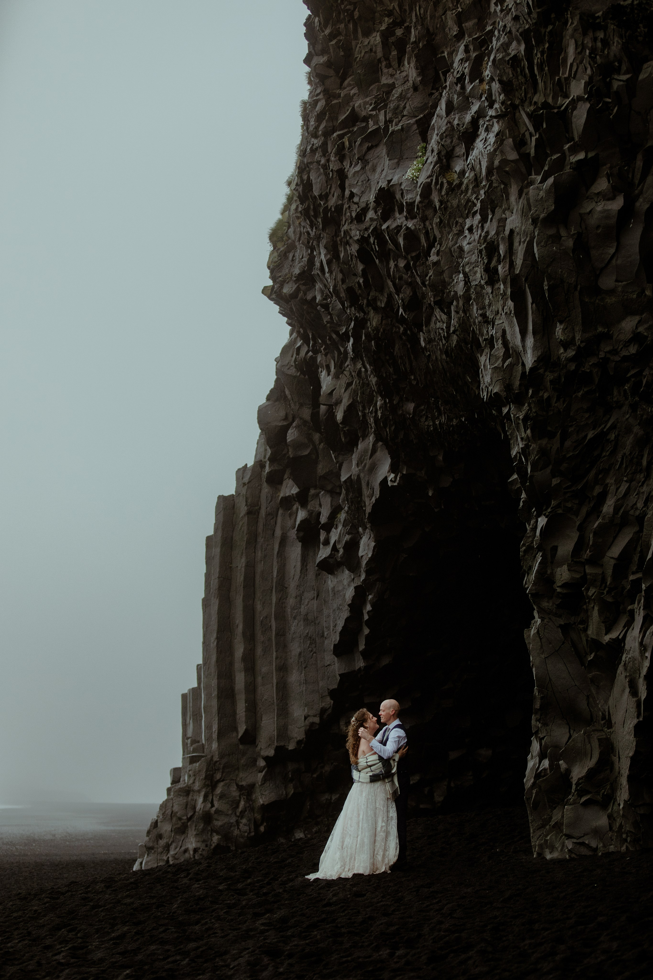 Iceland Elopement at Black Sand Beach. Iceland elopement photo and video | Nikolaichik Photo