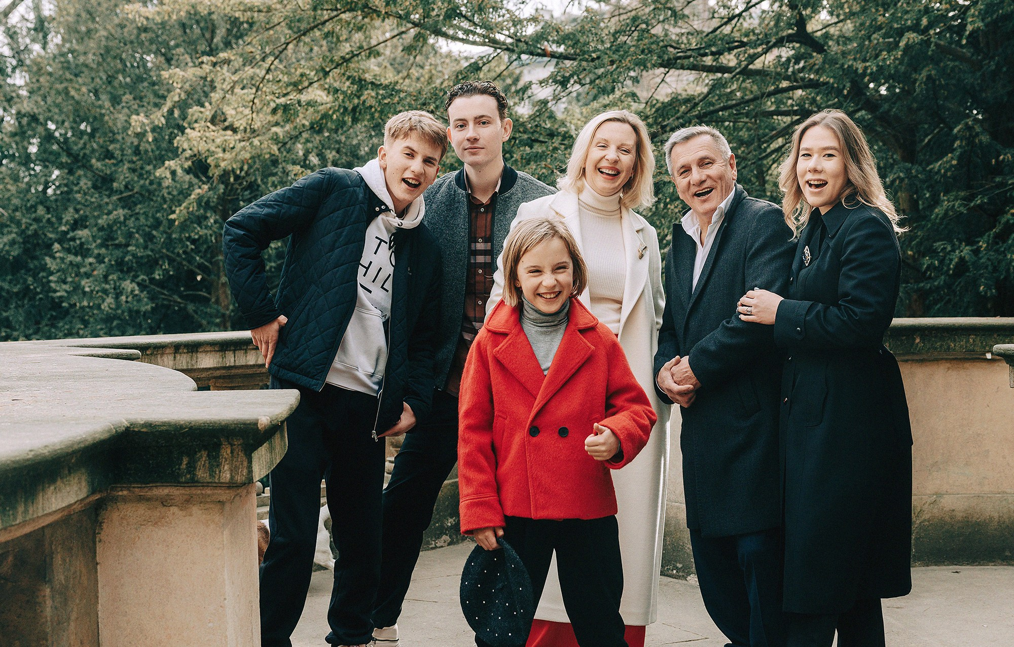 Наталья с семьей. Rodinný a svatební fotograf v Praze