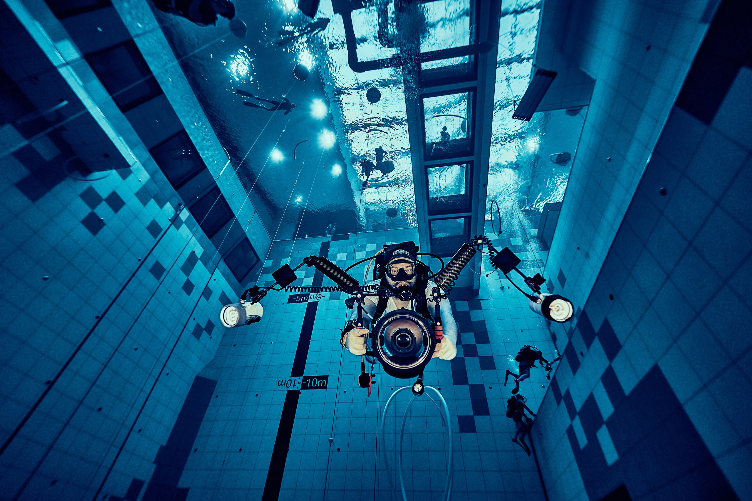 Фотовыходные в Deepspot — самом глубоком (45 метров глубины) бассейне в Европе. Андрей Шипилов — Фотография & Видеография