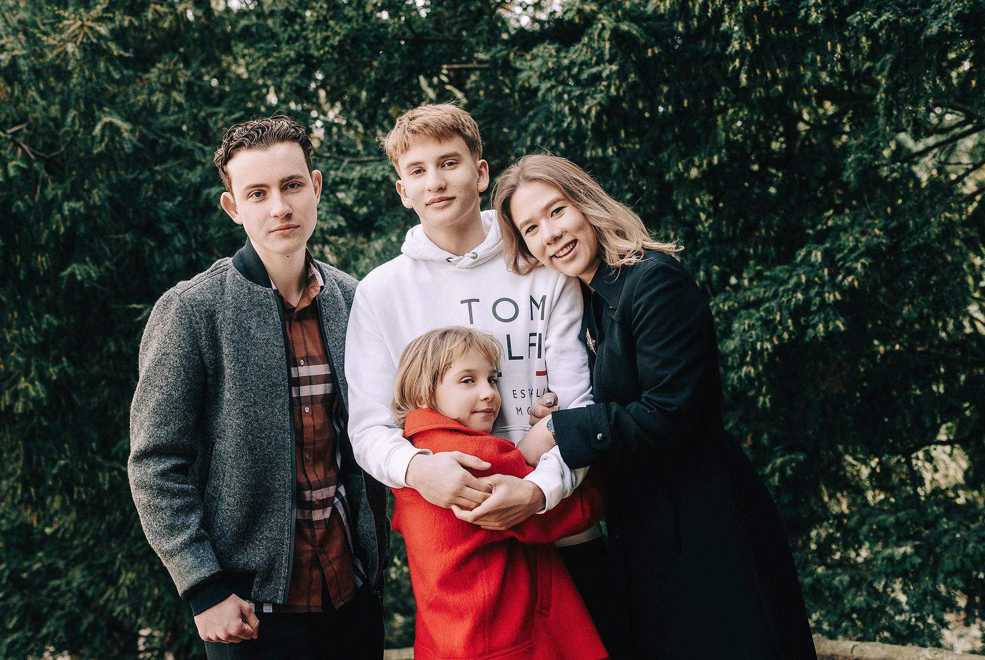 Наталья с семьей. Rodinný a svatební fotograf v Praze