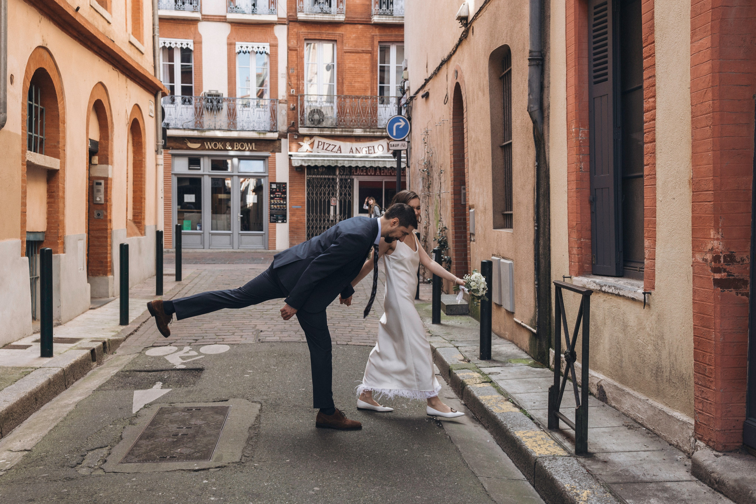 Камерная свадебная фотосессия в Тулузе для Анны и Жюльен. Евгения Смирнова — фотограф в Тулузе и юго-западной Франции