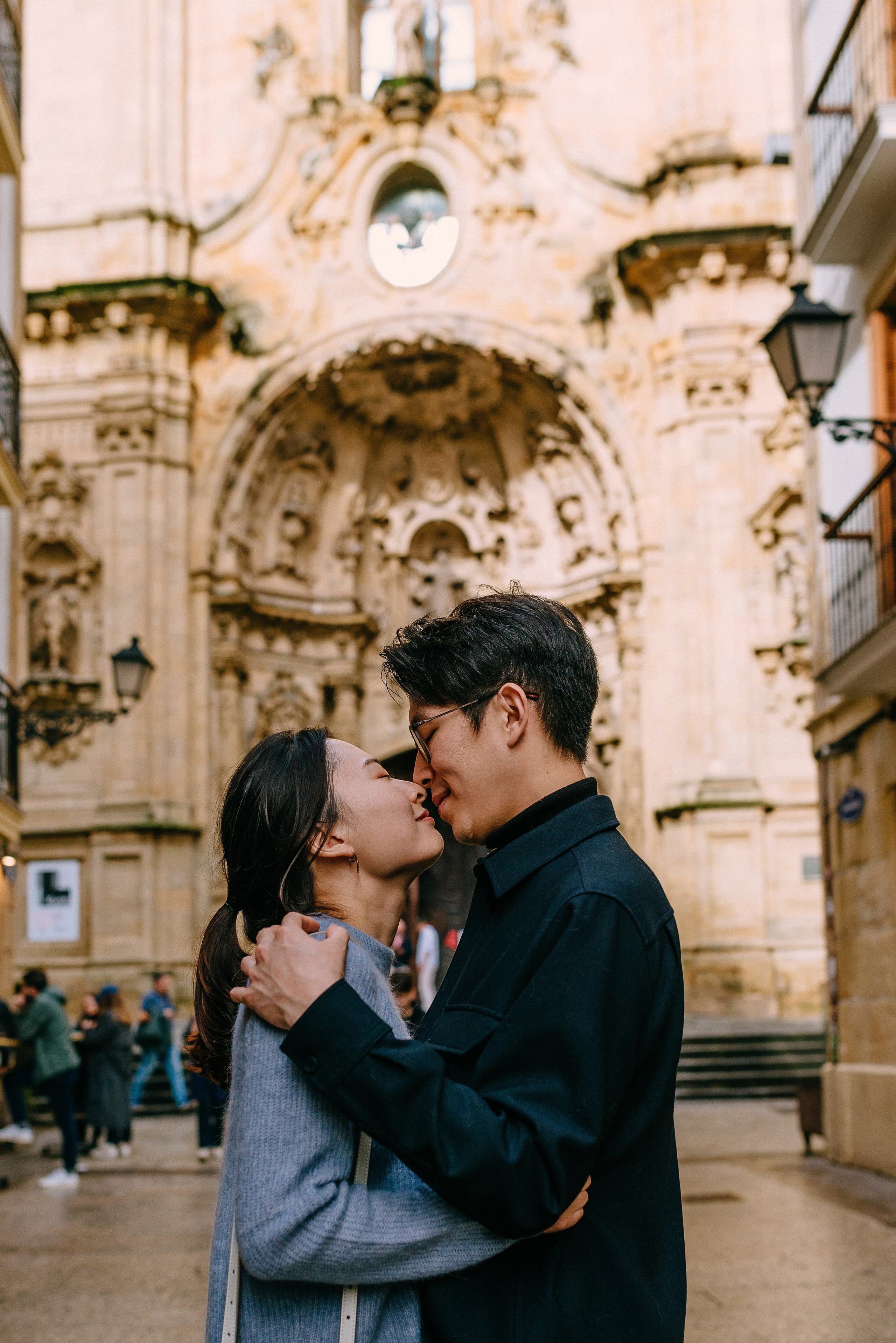 Couple photoshoot in San-Sebastian. Photographer in Bilbao Irina Makou