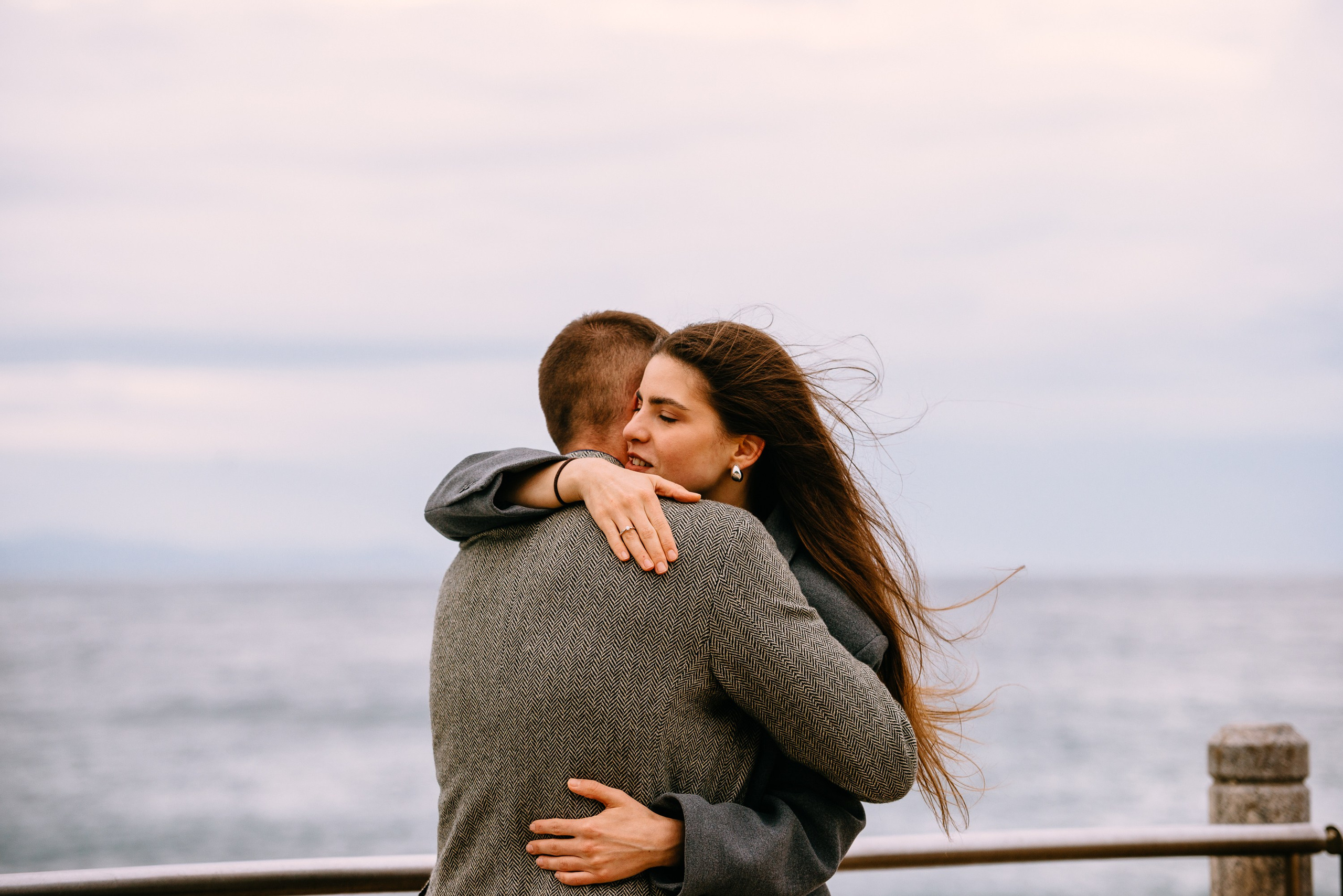 Mariage proposal in San-Sebastian Basque country. Photographer in Bilbao Irina Makou