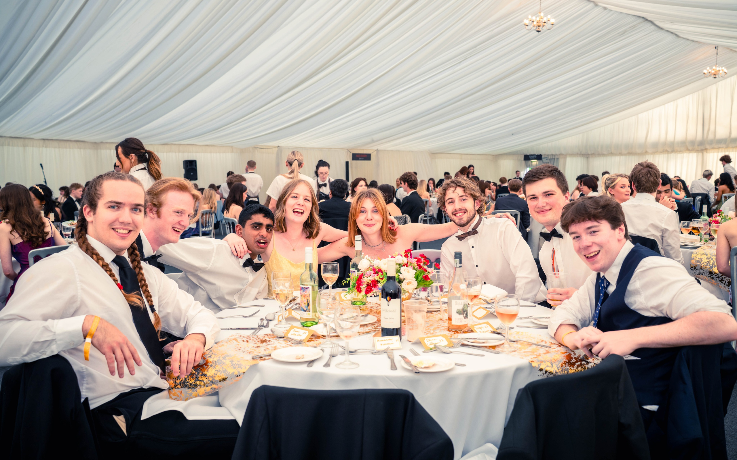 The Midas Touch: Van Mildert Summer Ball. Expect Miracles Photography by Kate & Andrew
