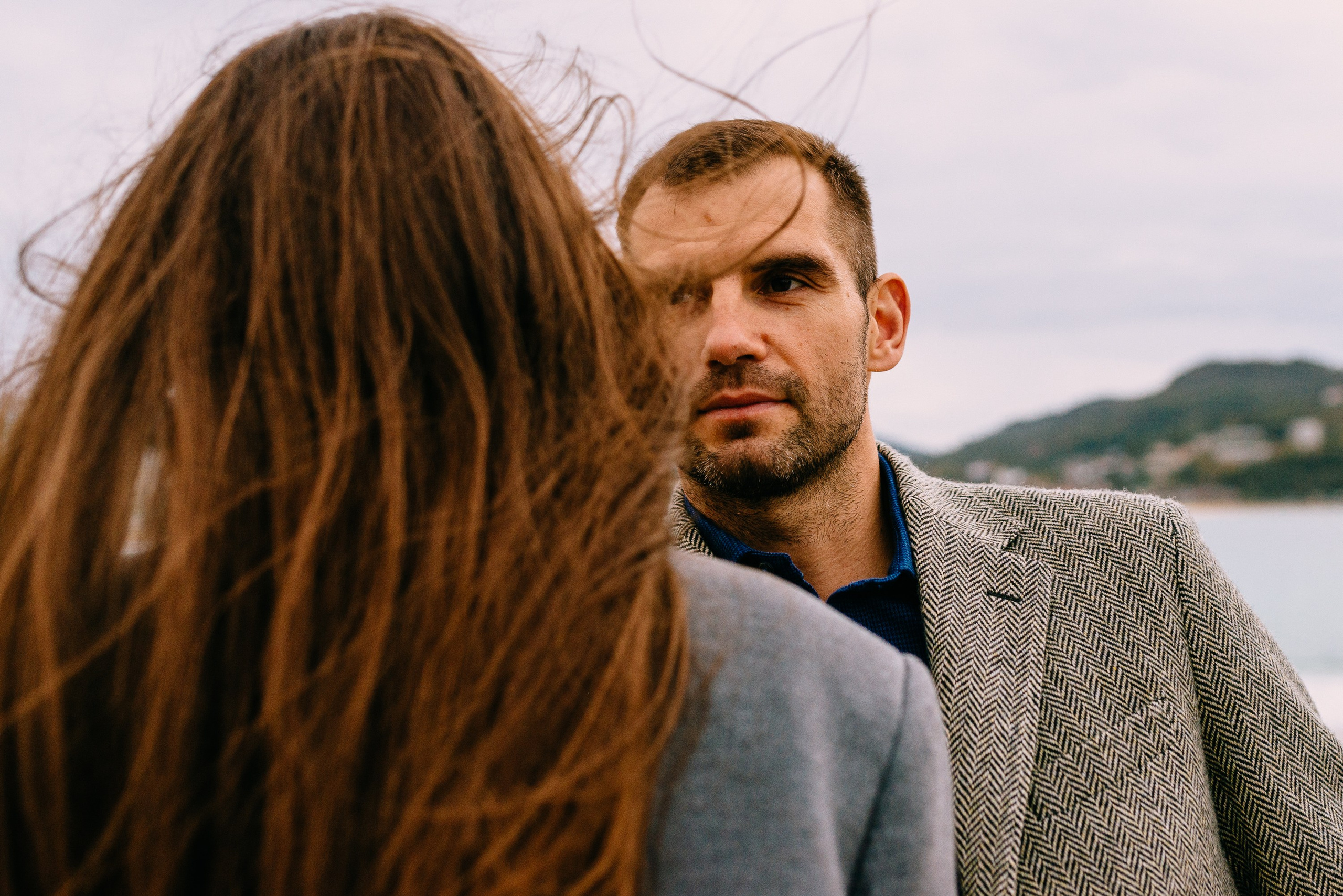 Mariage proposal in San-Sebastian Basque country. Photographer in Bilbao Irina Makou