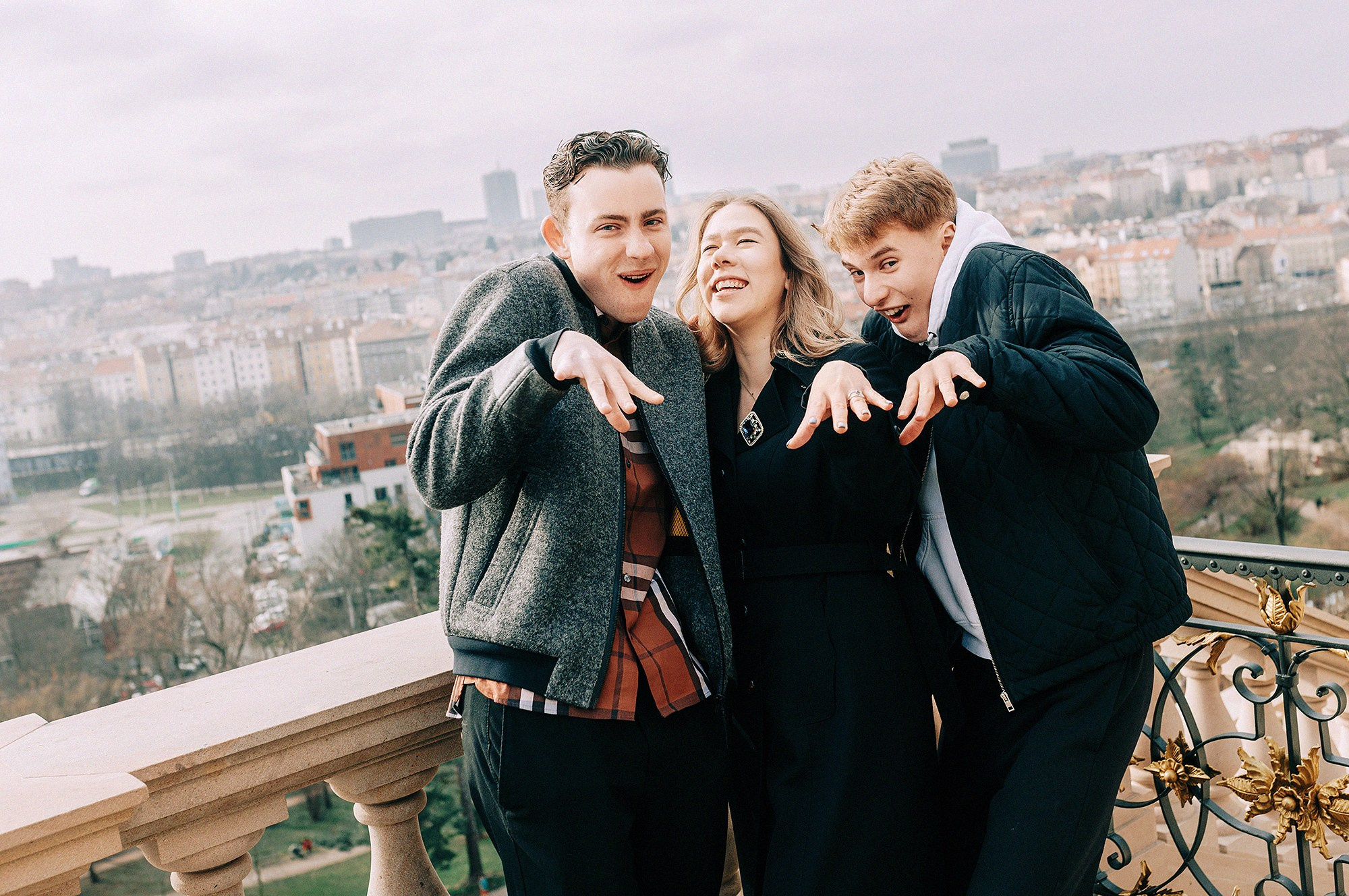 Наталья с семьей. Rodinný a svatební fotograf v Praze