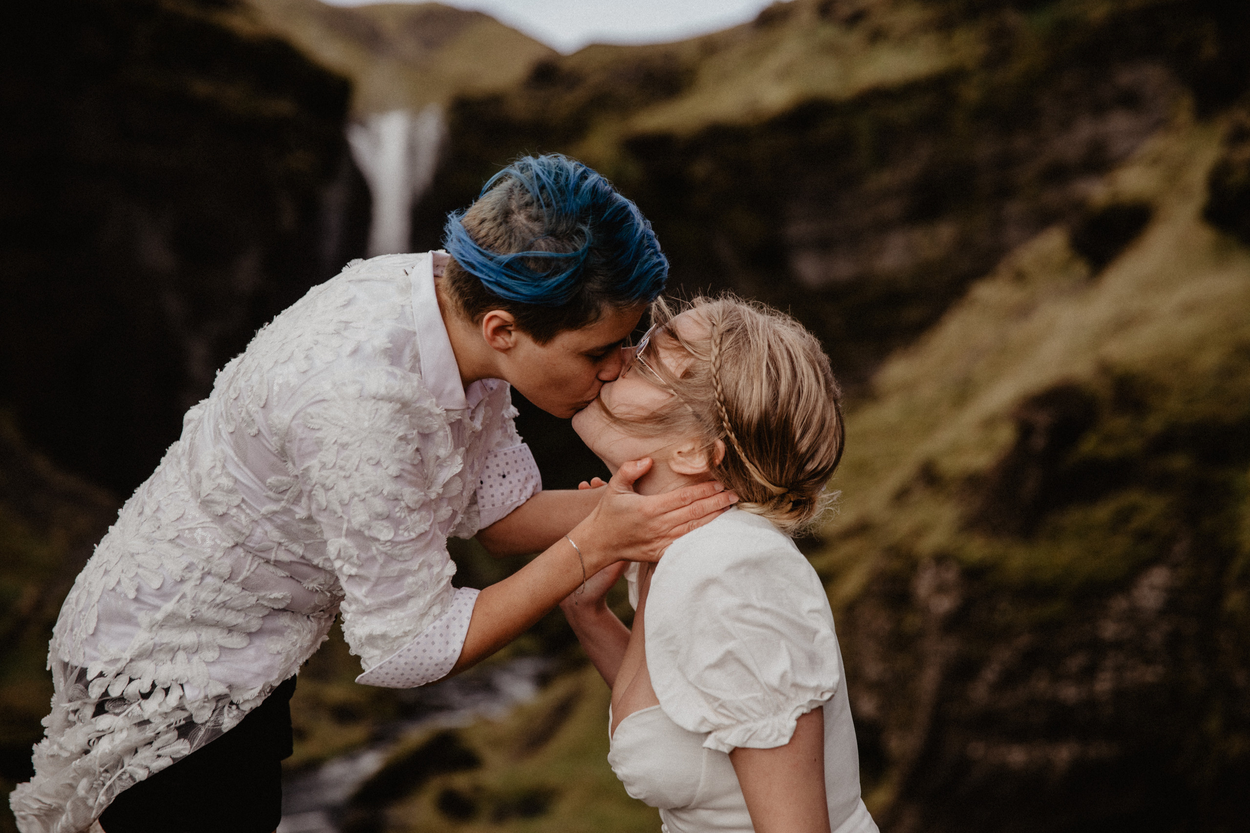 LGBT elopement in Iceland. Iceland elopement photo and video | Nikolaichik Photo