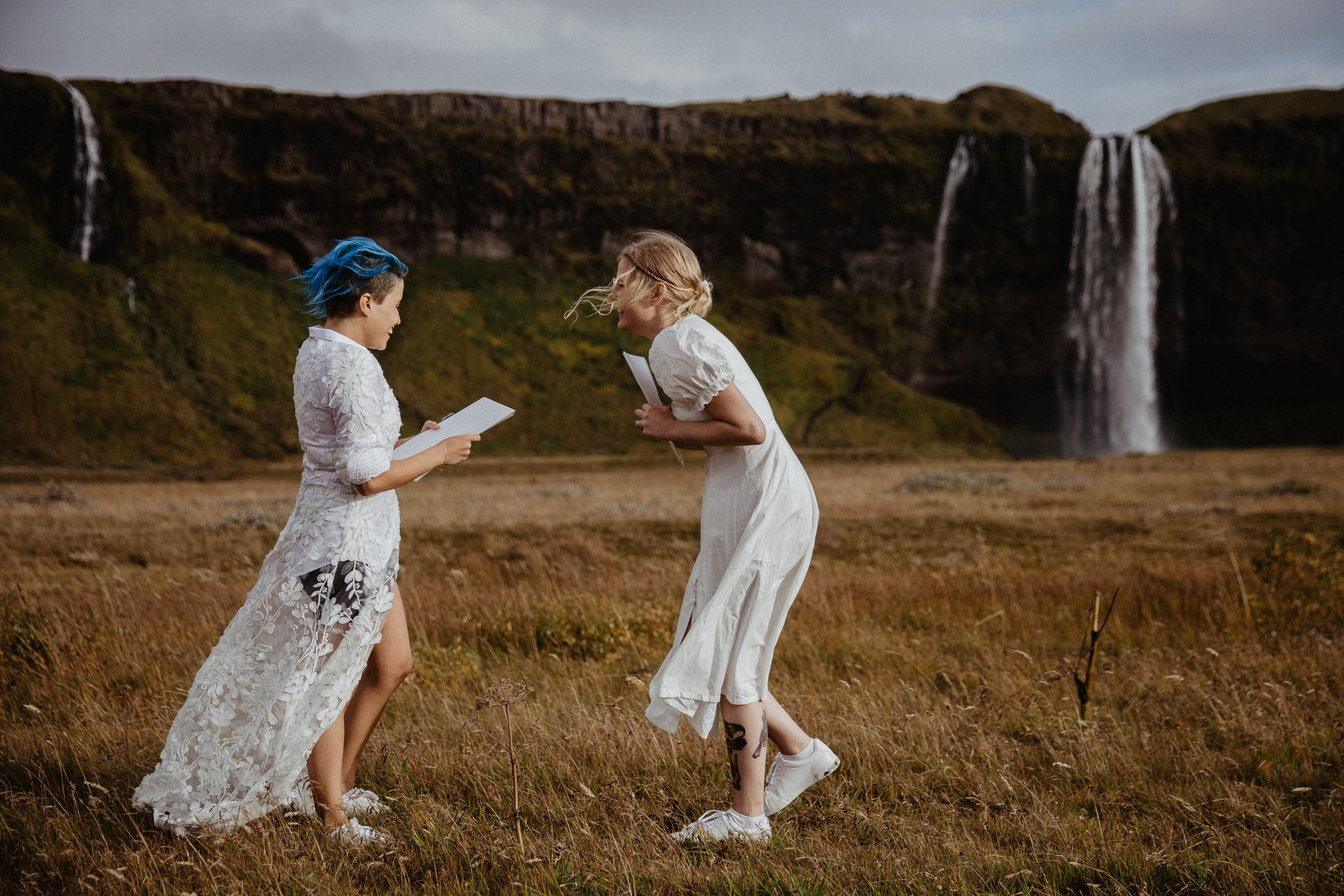 LGBT elopement in Iceland. Iceland elopement photo and video | Nikolaichik Photo