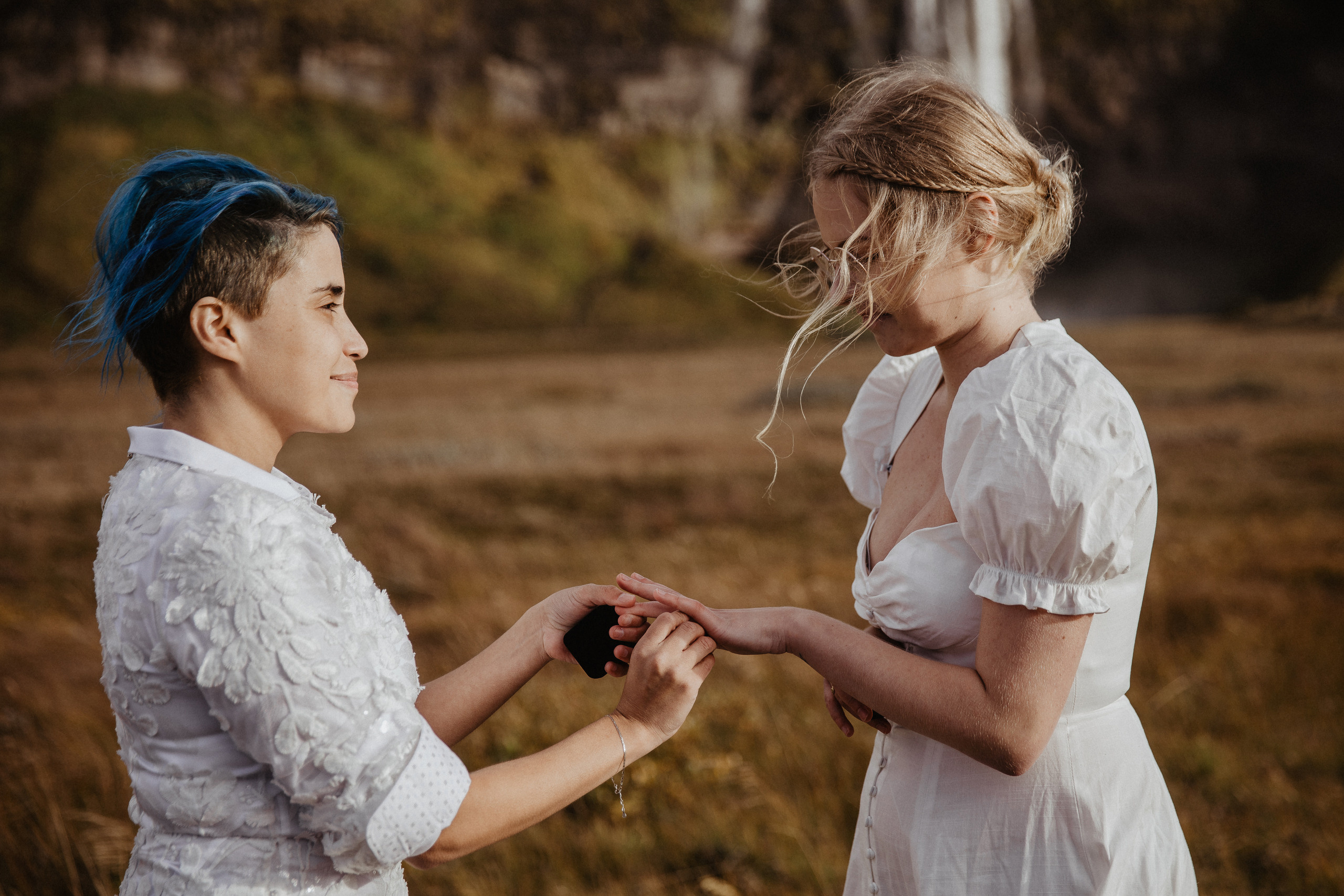 LGBT elopement in Iceland. Iceland elopement photo and video | Nikolaichik Photo