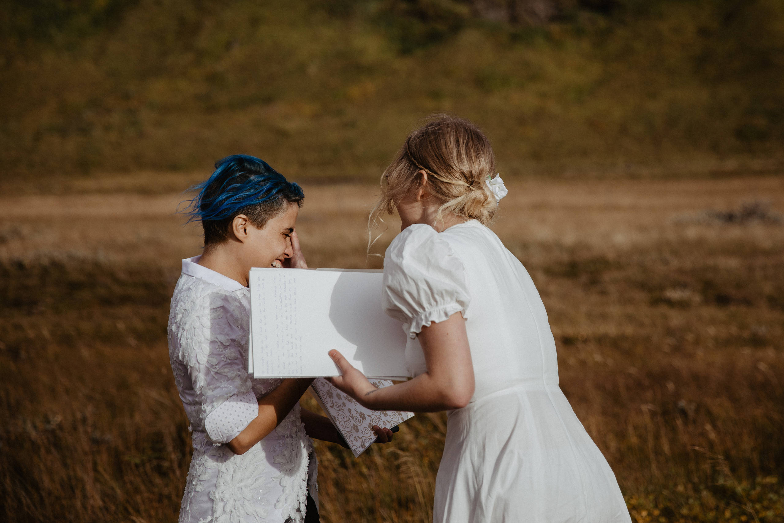 lesbian elopement Iceland