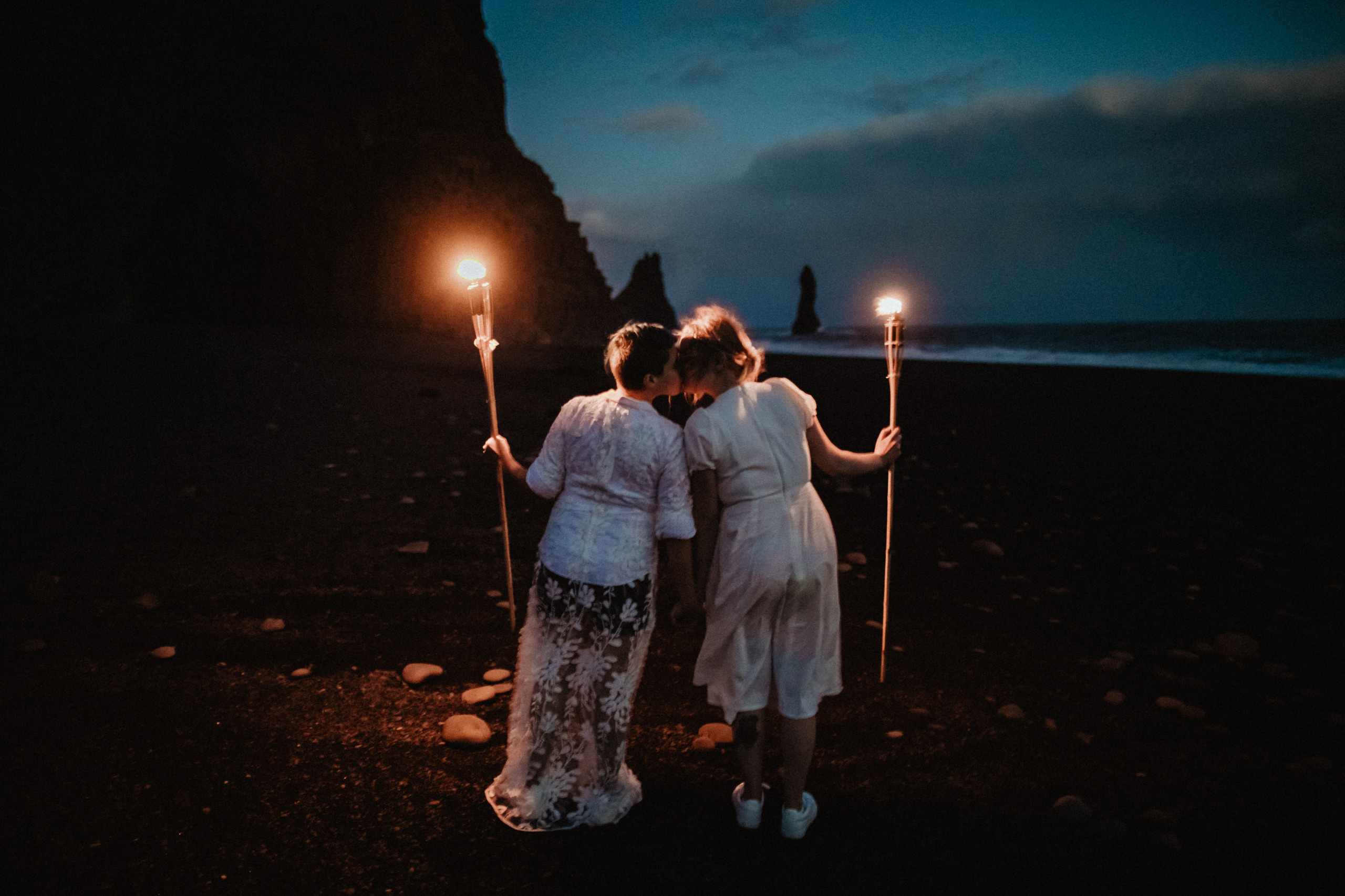 LGBT elopement in Iceland. Iceland elopement photo and video | Nikolaichik Photo