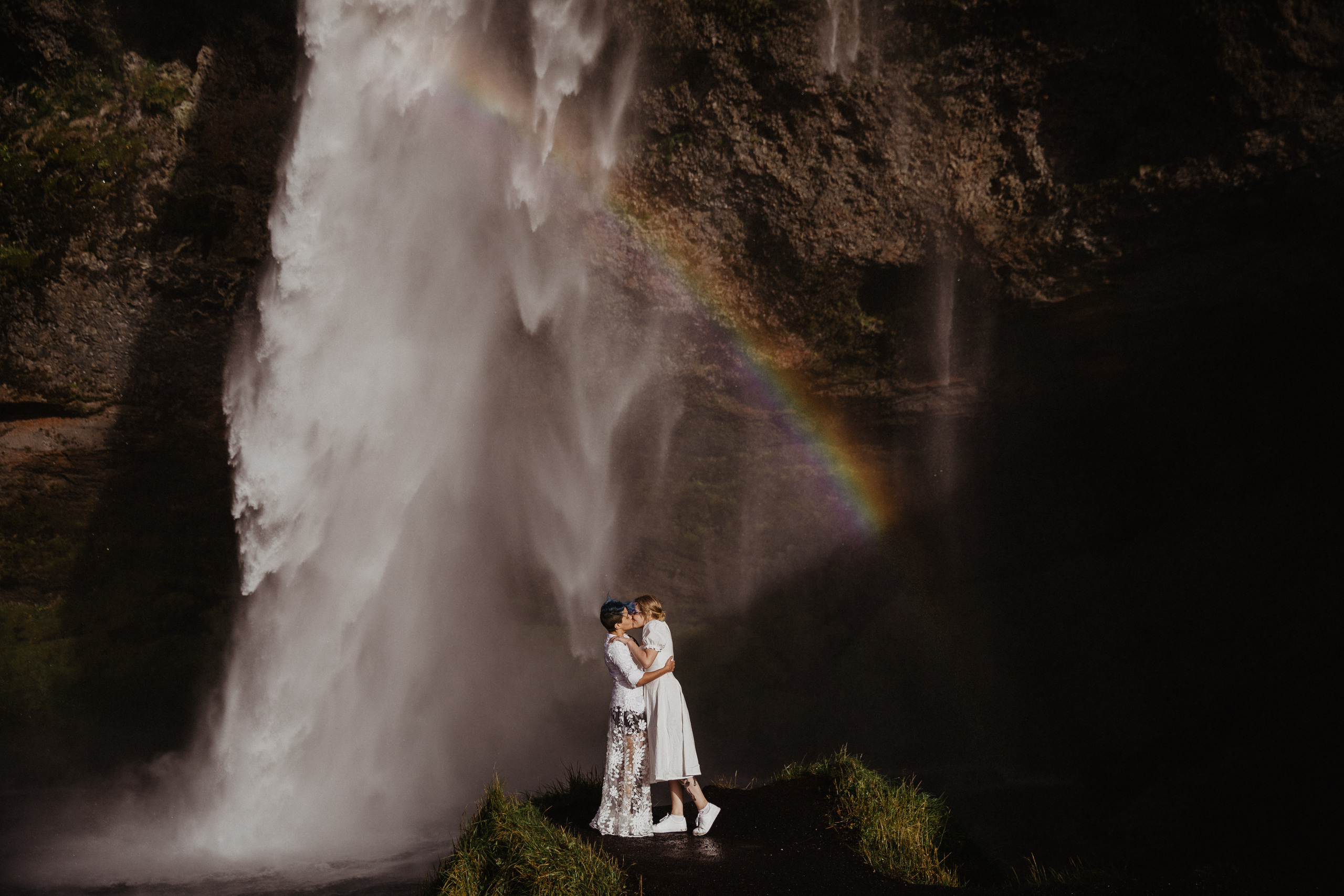 lgbt elopement in Iceland