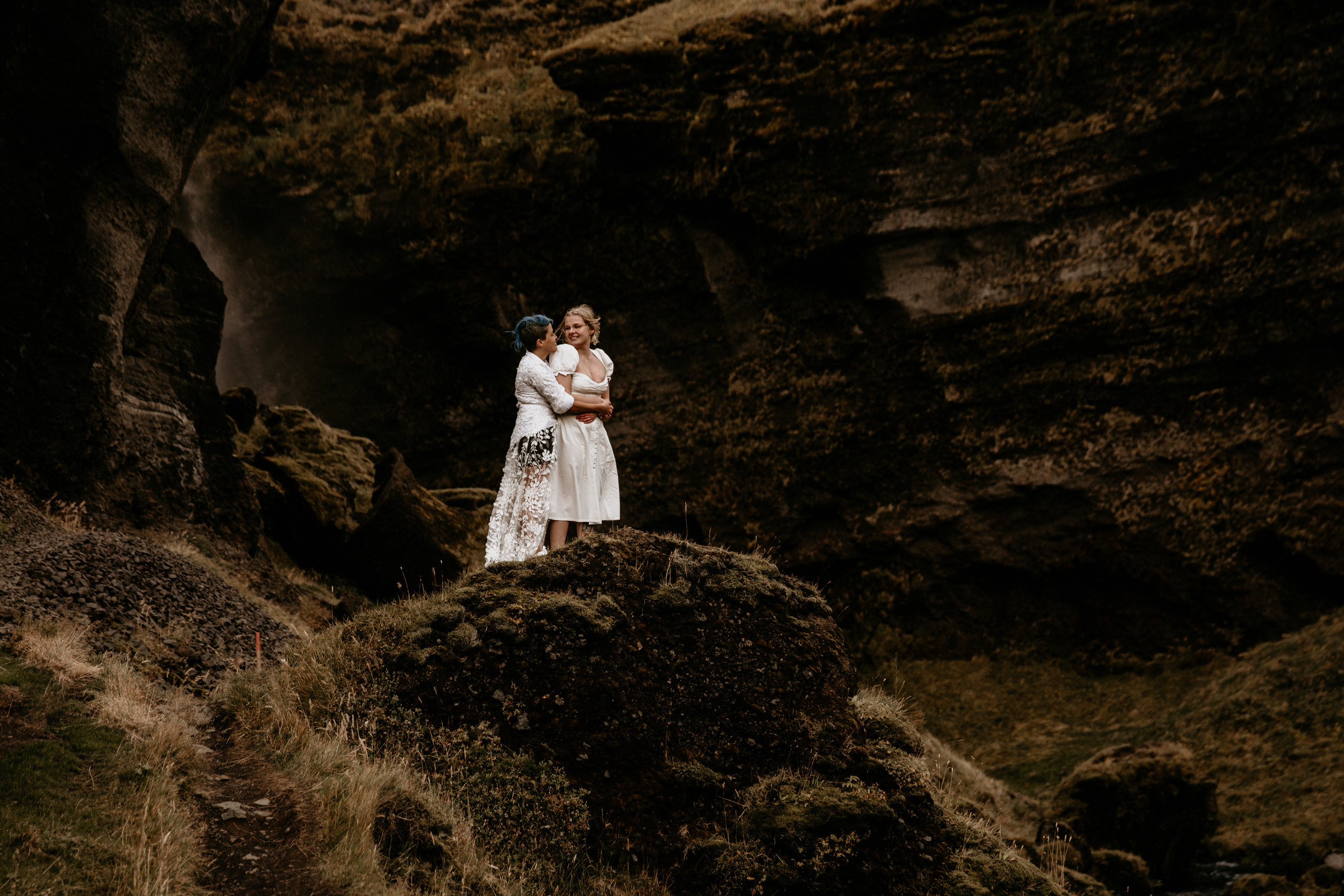 LGBT elopement in Iceland. Iceland elopement photo and video | Nikolaichik Photo