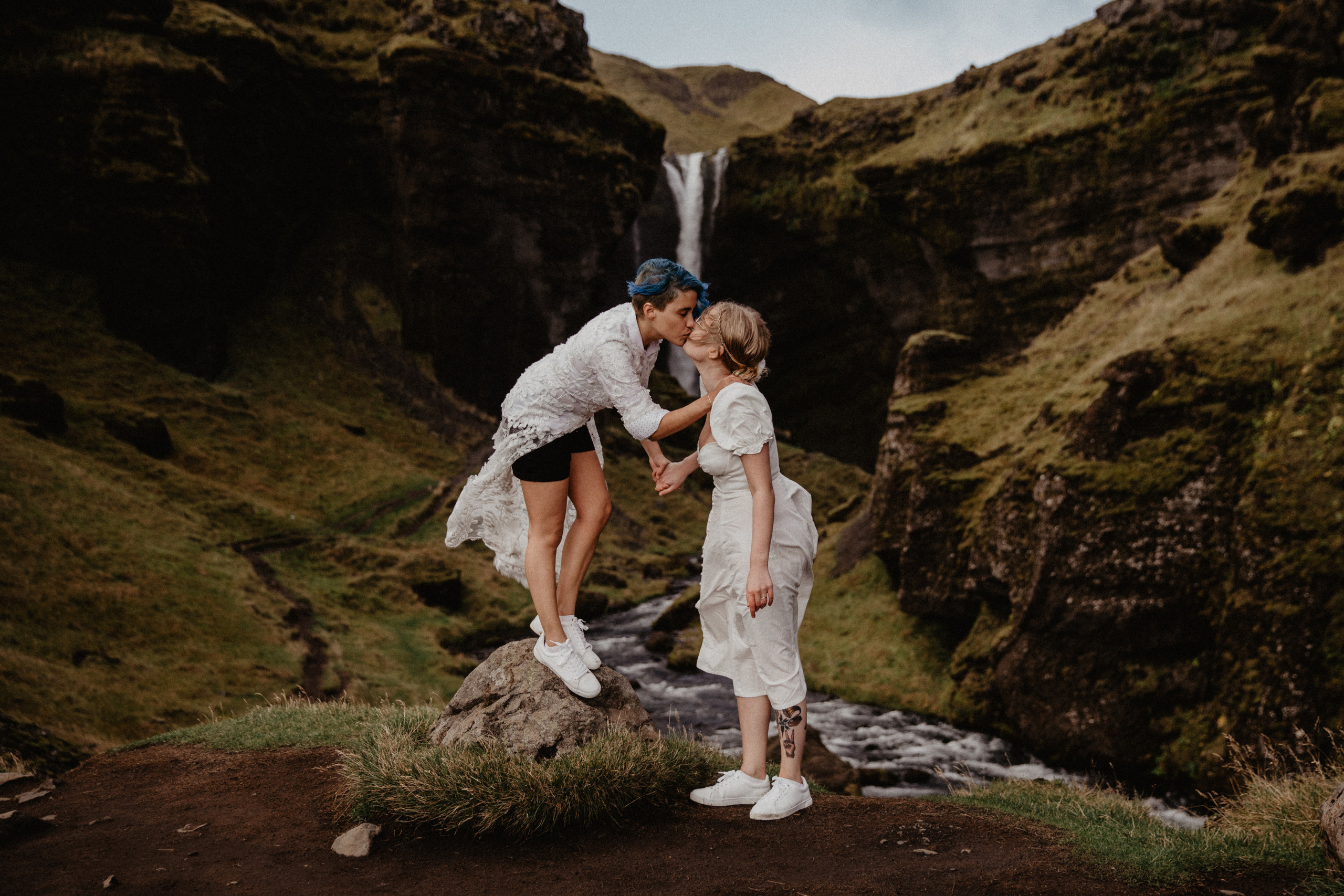 lgbt elopement in Iceland