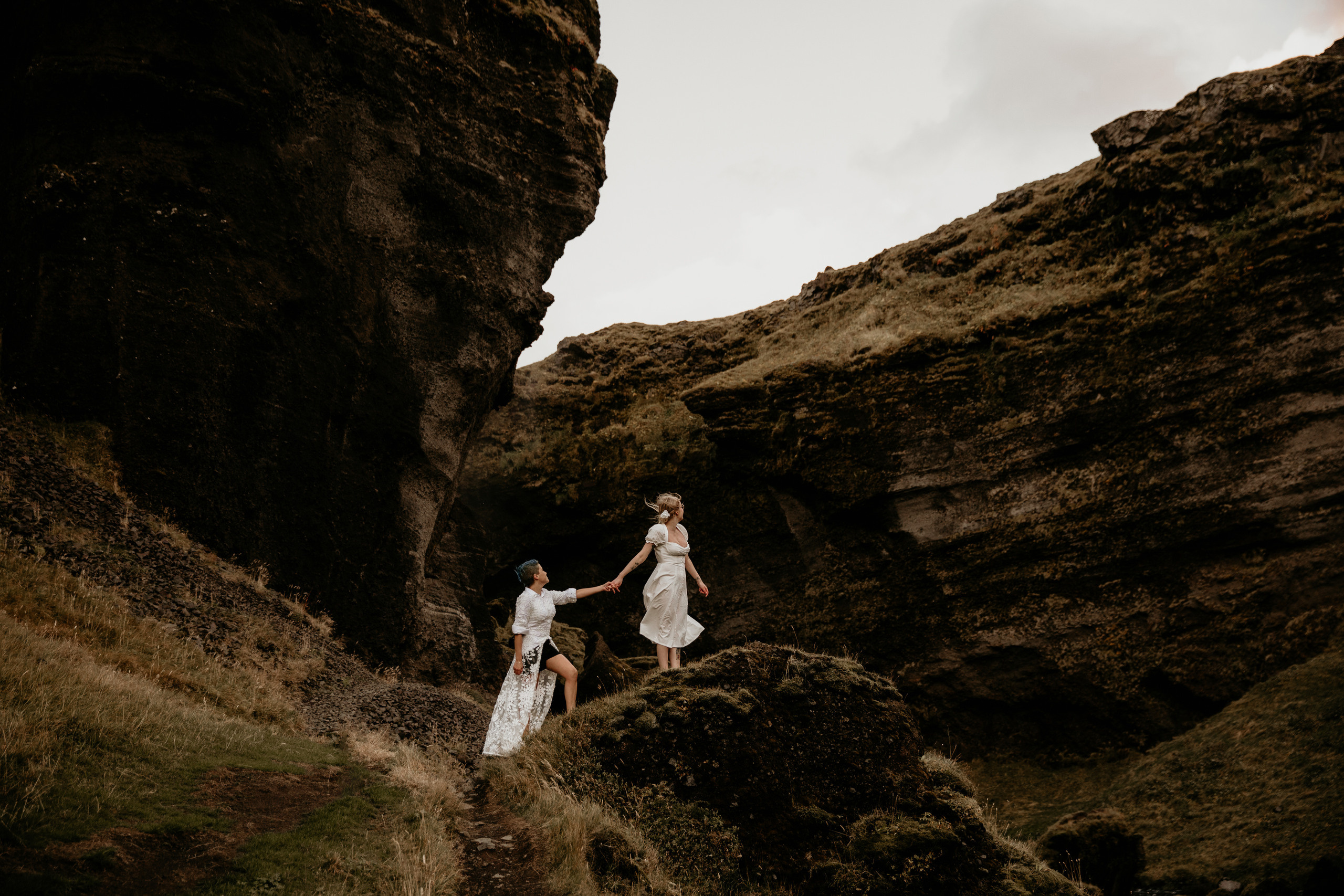LGBT elopement in Iceland. Iceland elopement photo and video | Nikolaichik Photo