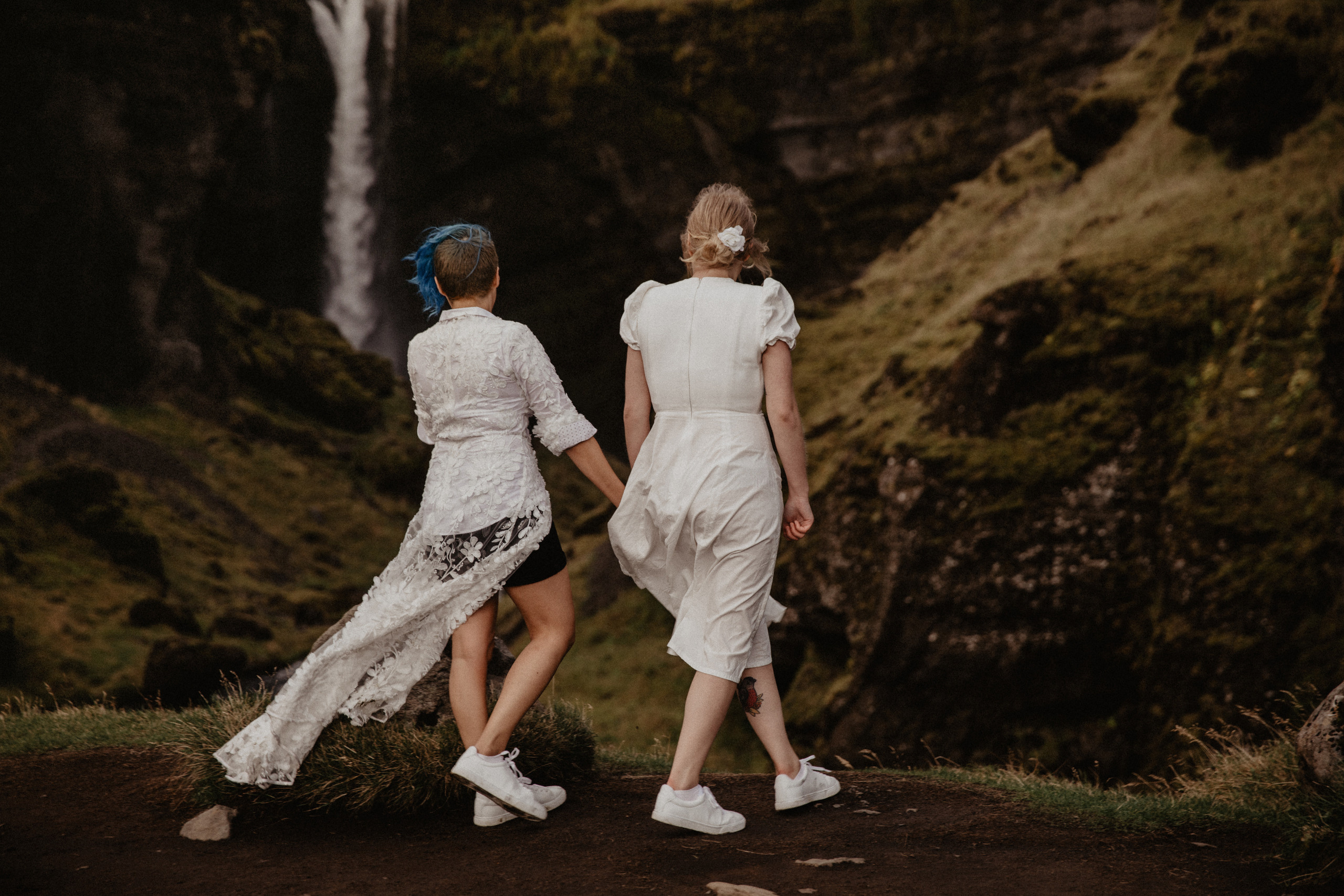 LGBT elopement in Iceland. Iceland elopement photo and video | Nikolaichik Photo