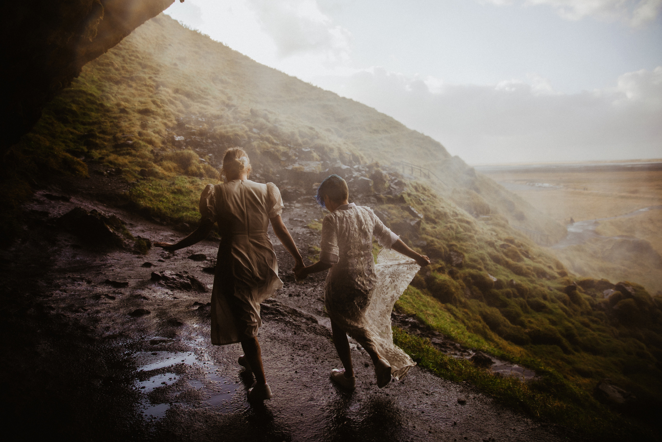 LGBT elopement in Iceland. Iceland elopement photo and video | Nikolaichik Photo