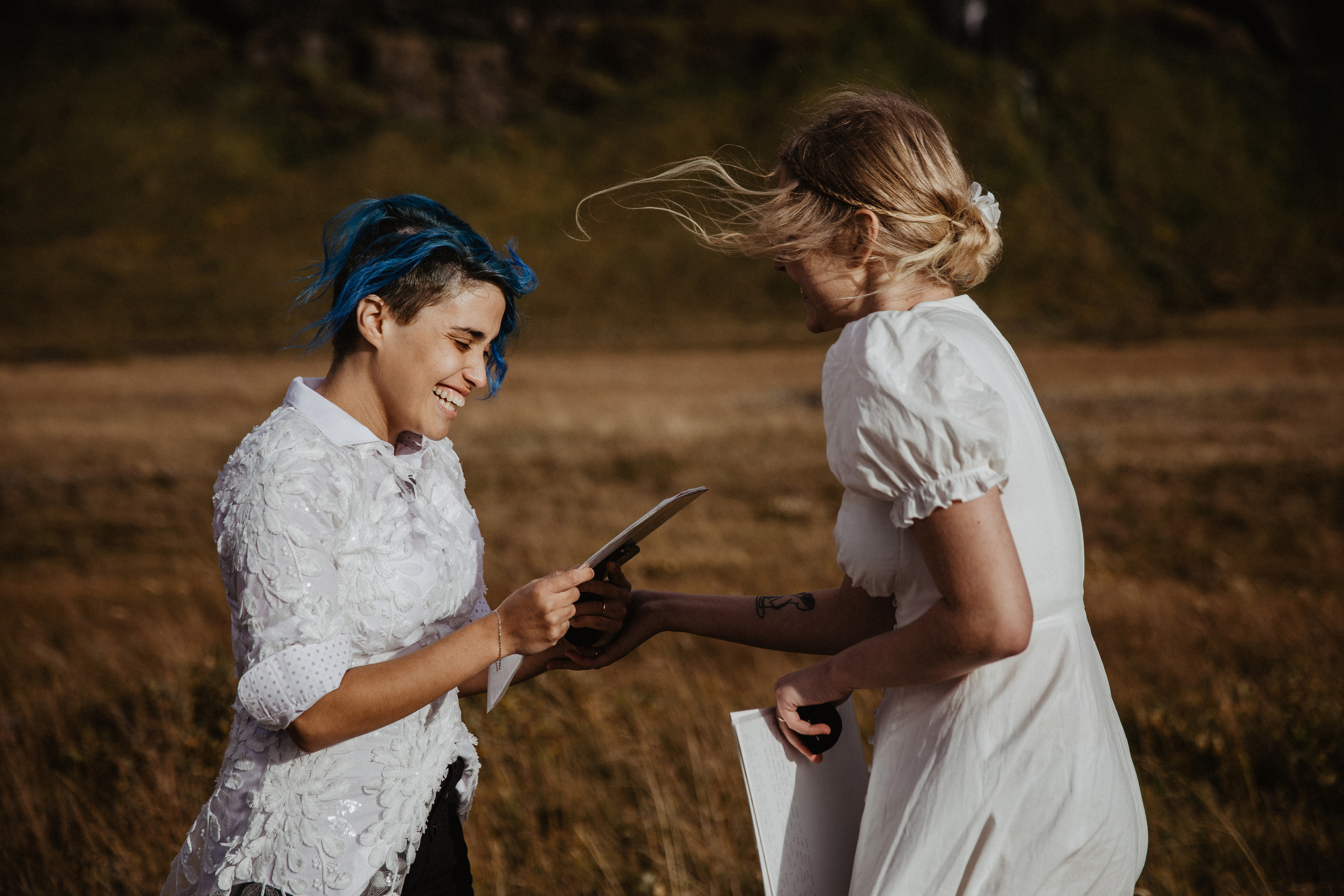 LGBT elopement in Iceland. Iceland elopement photo and video | Nikolaichik Photo