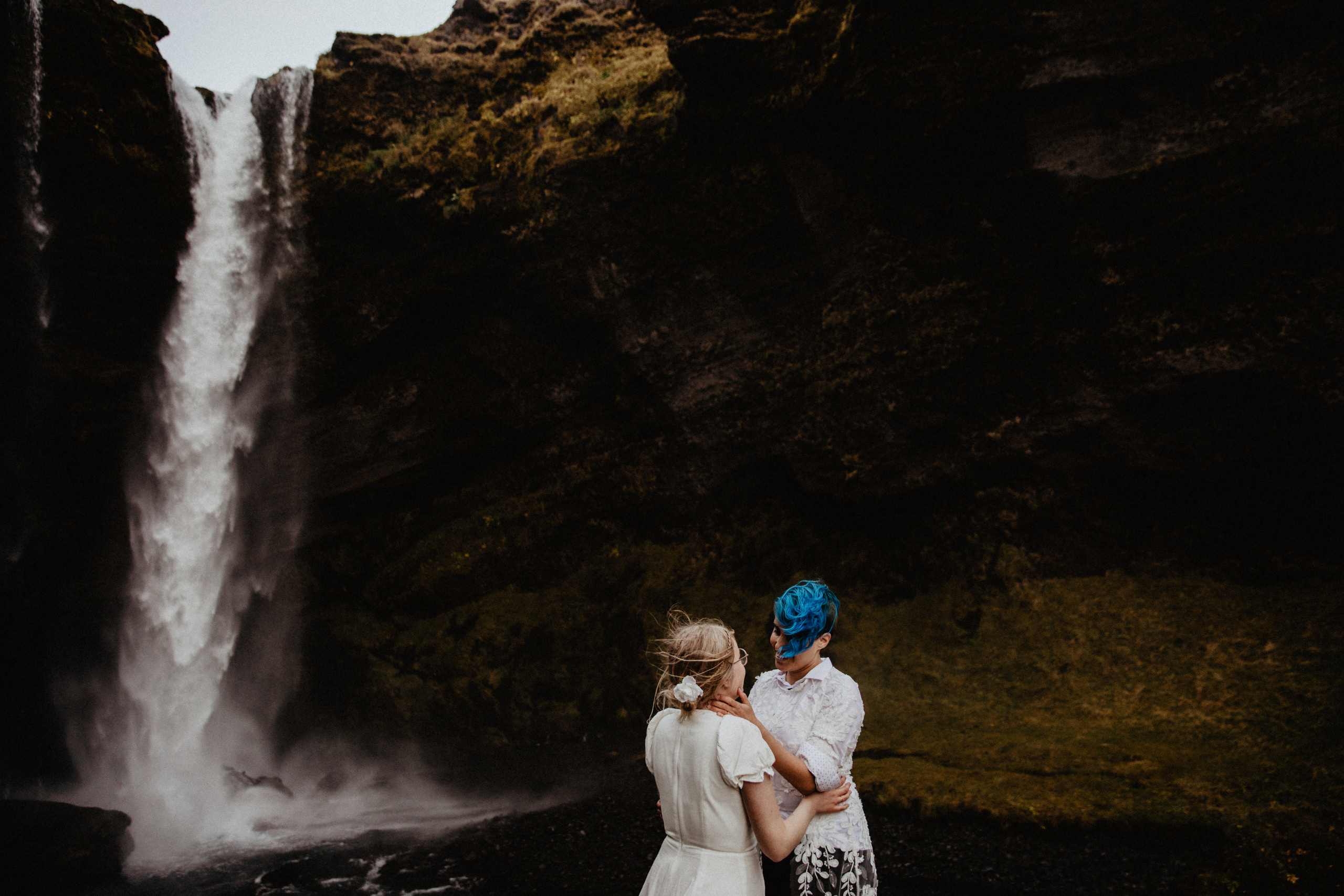 LGBT elopement in Iceland. Iceland elopement photo and video | Nikolaichik Photo