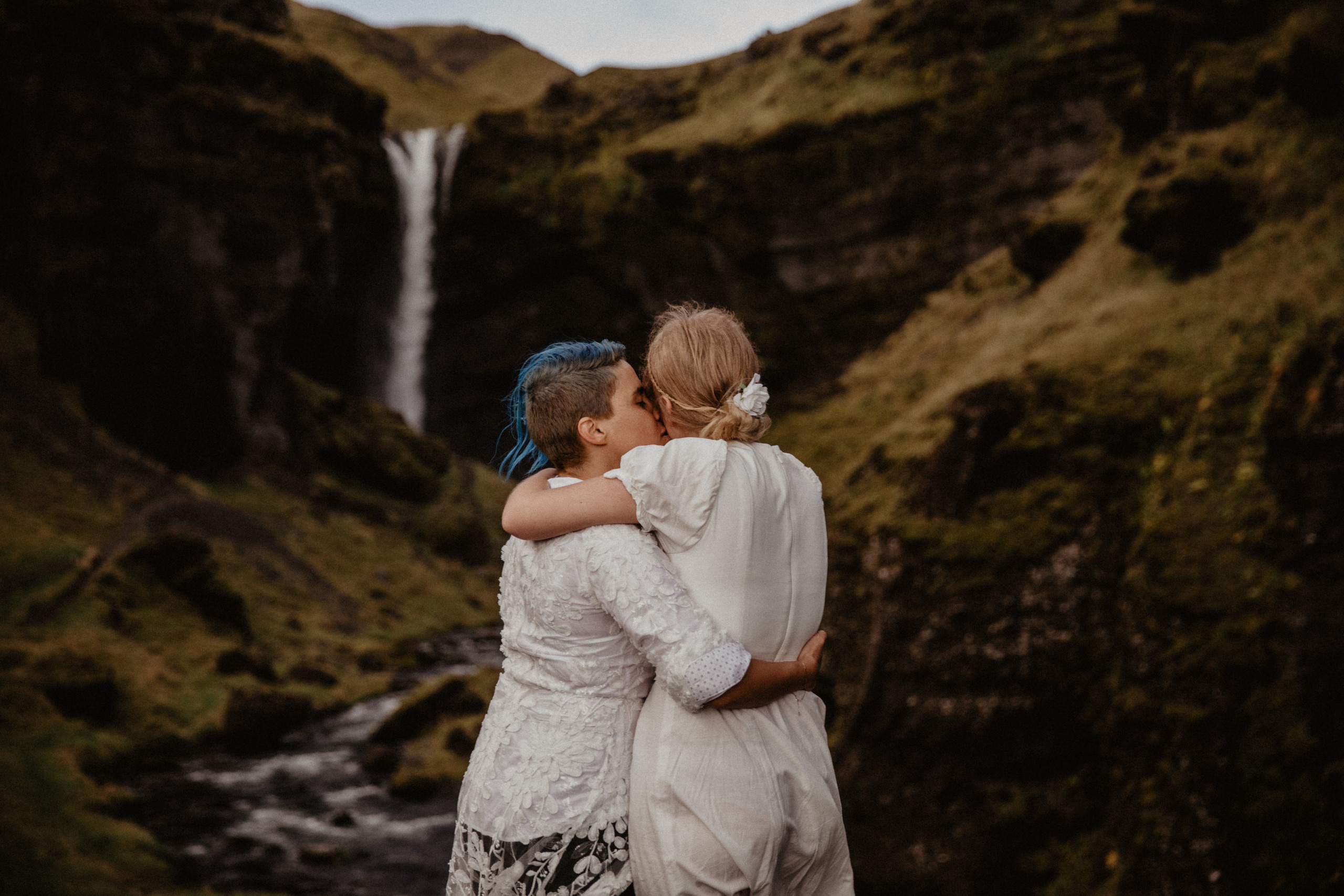 lgbt elopement in Iceland
