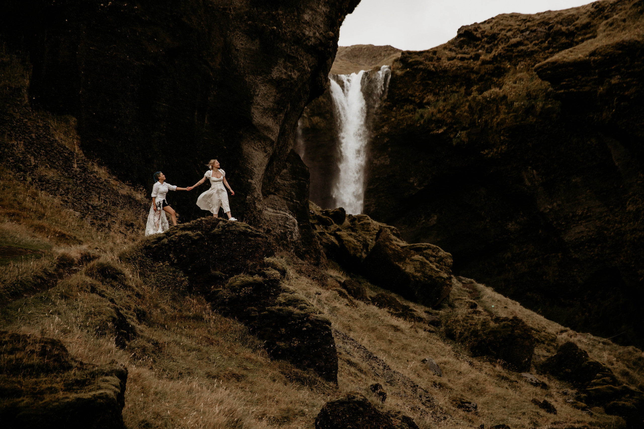 lgbt elopement in Iceland