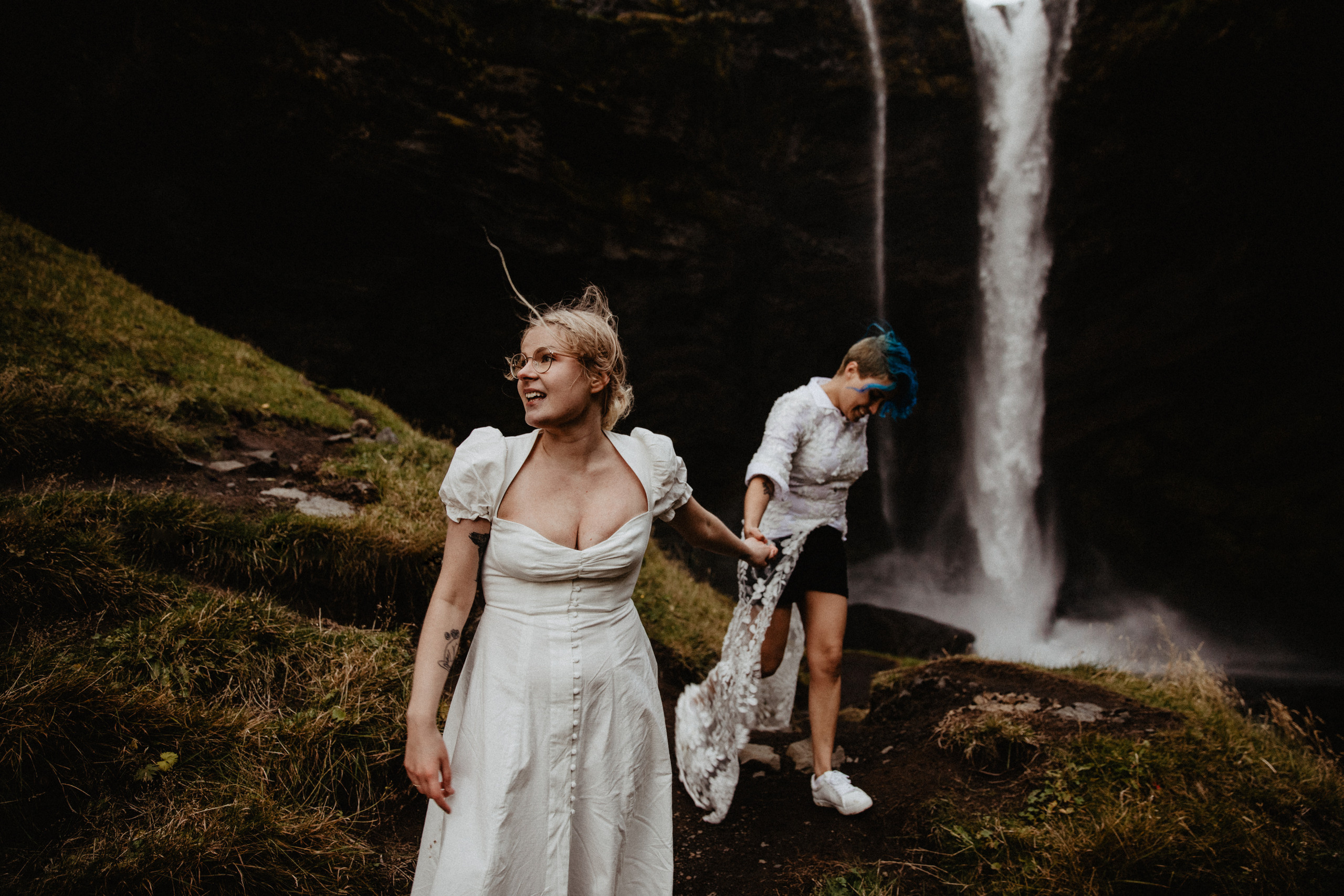LGBT elopement in Iceland. Iceland elopement photo and video | Nikolaichik Photo
