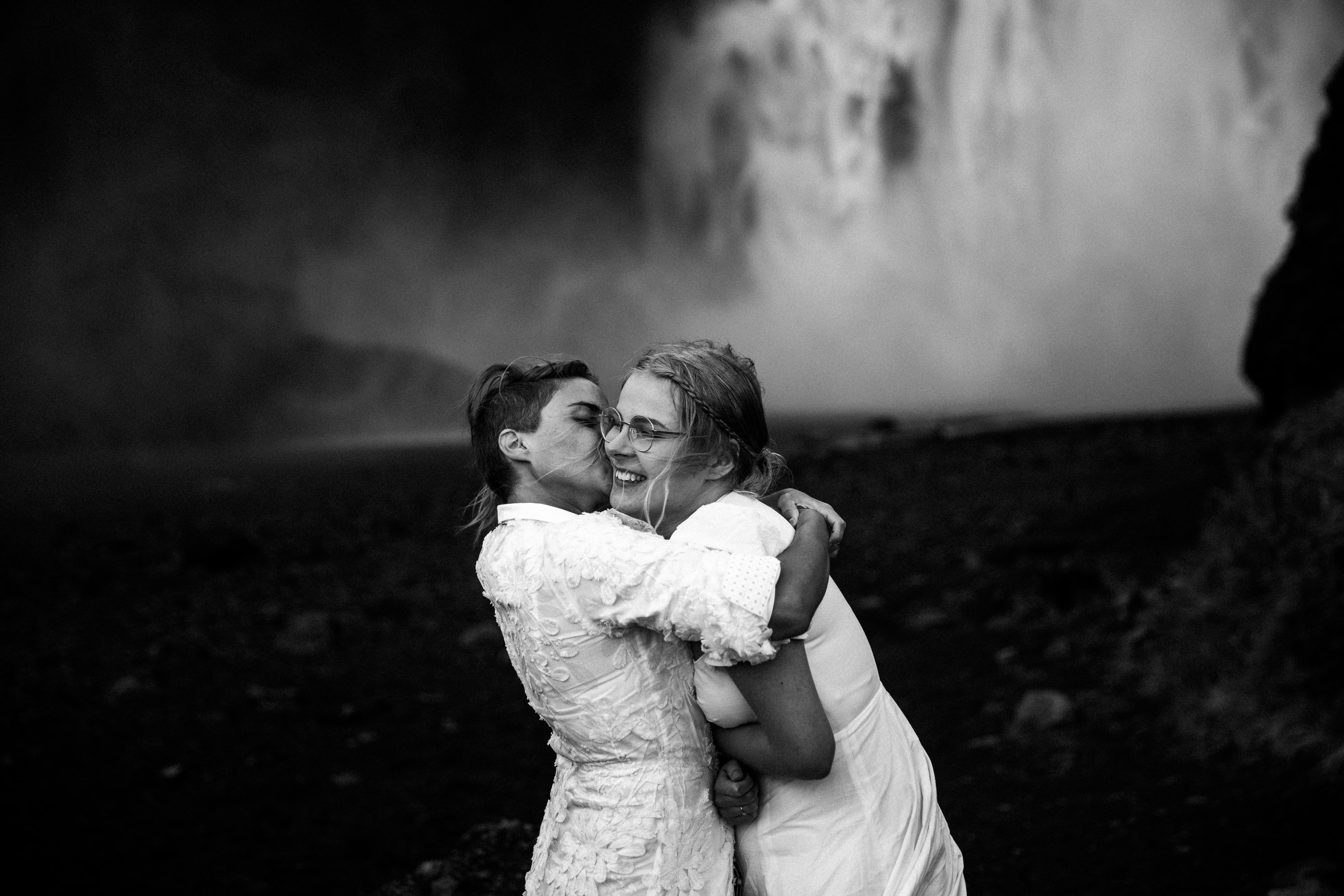 LGBT elopement in Iceland. Iceland elopement photo and video | Nikolaichik Photo