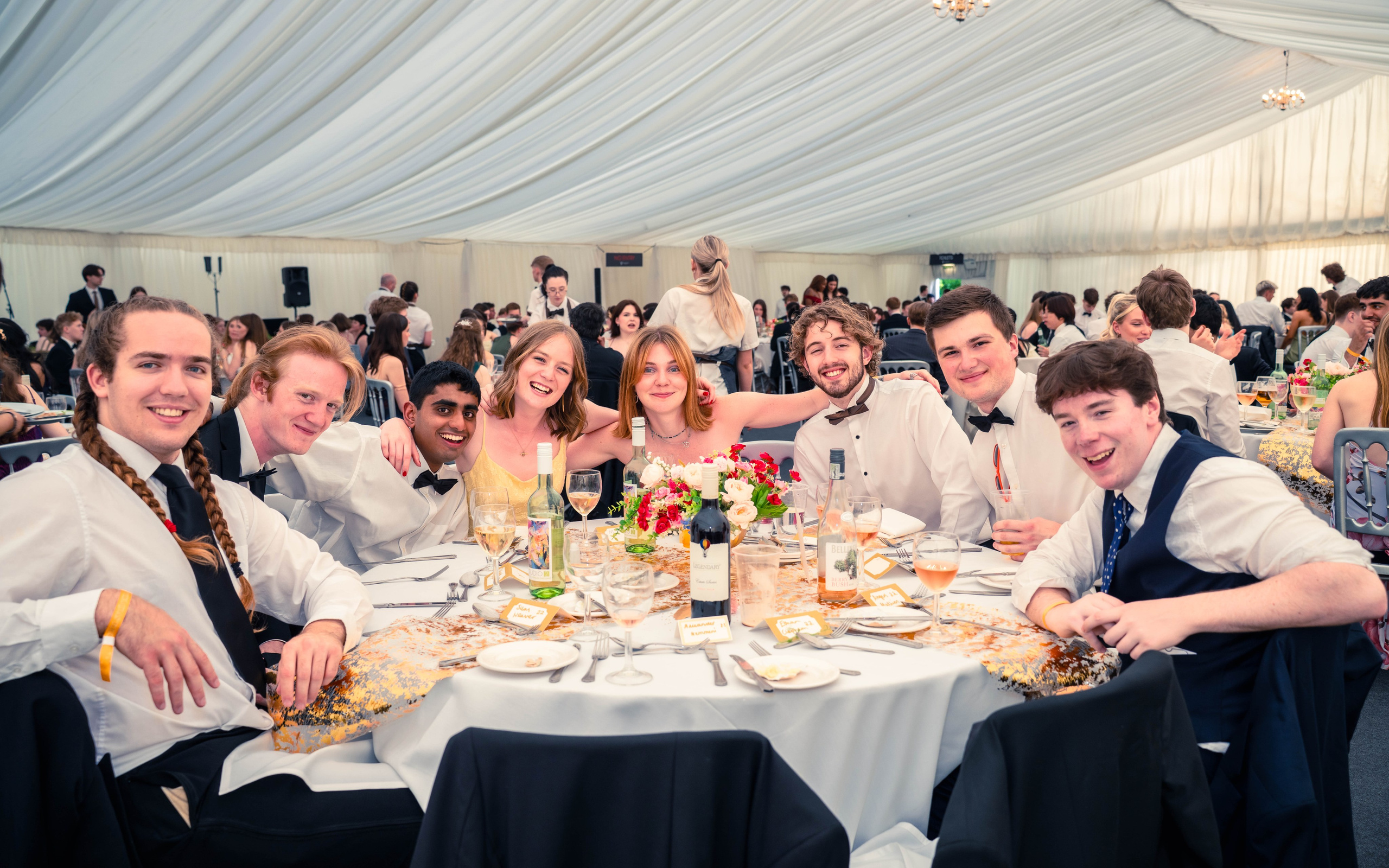 The Midas Touch: Van Mildert Summer Ball. Expect Miracles Photography by Kate & Andrew