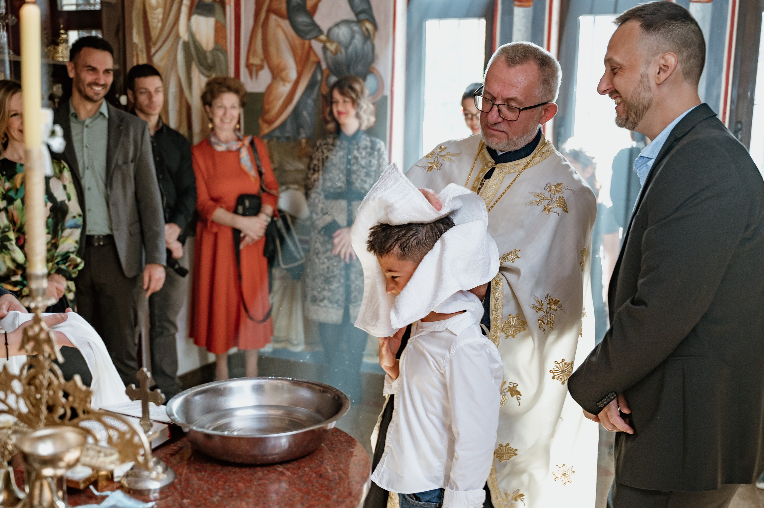 Fotografisanje krstenja. Bojana Žuža fotograf u Beogradu 📷 Belgrade photographer