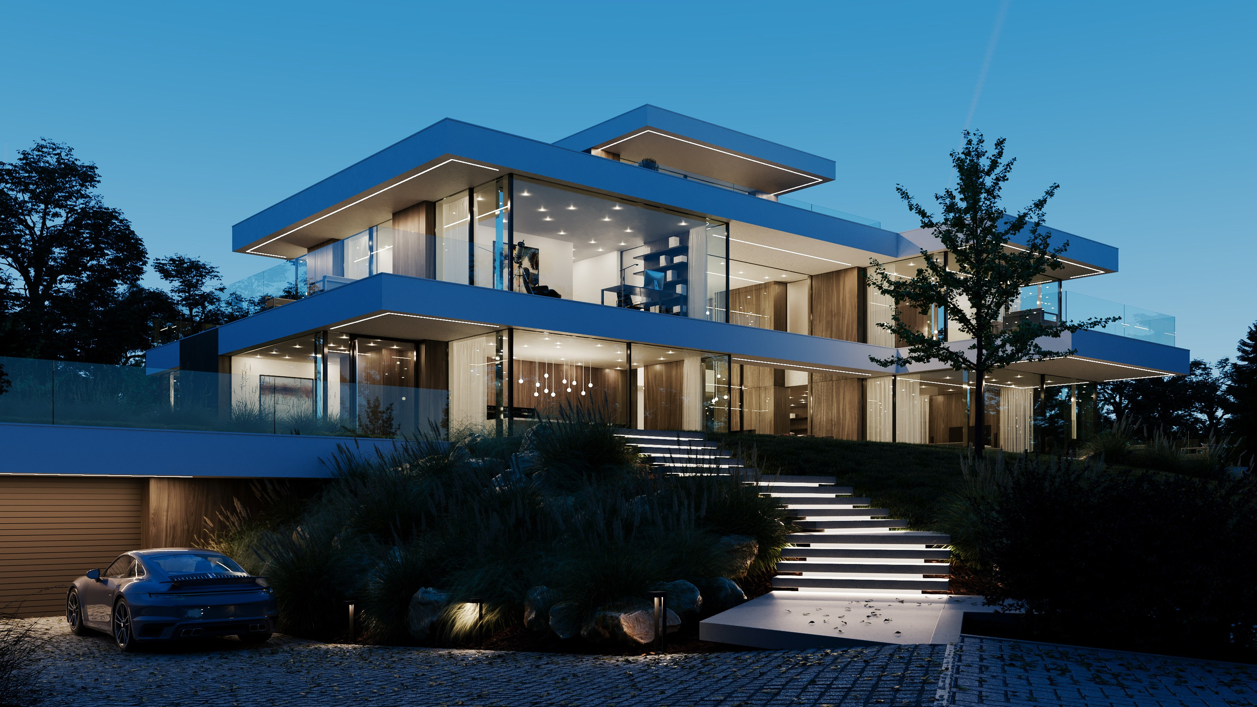 Vila v pražské Troji.