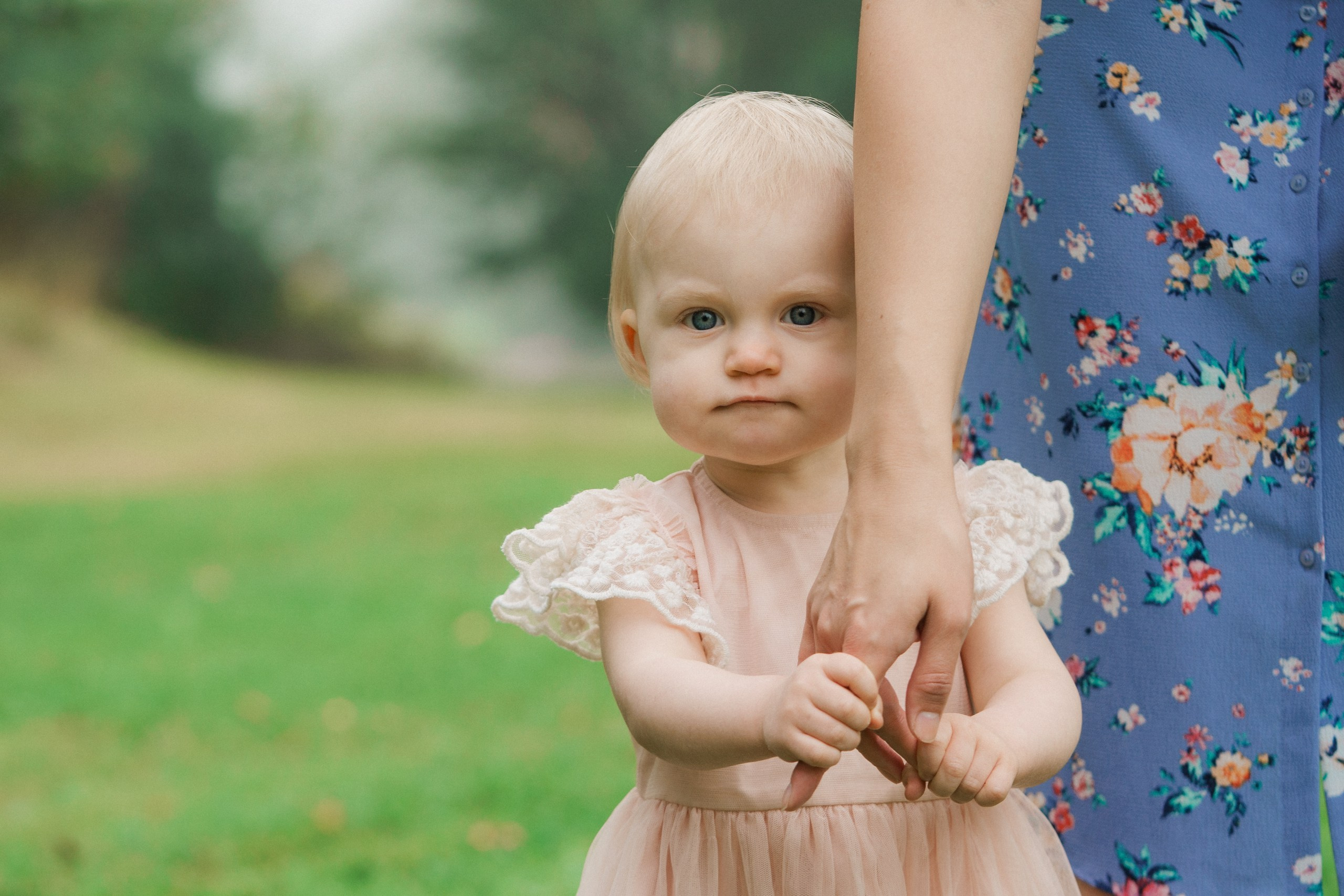 Perhekuvaus sumuisella säällä Tullisaaressa