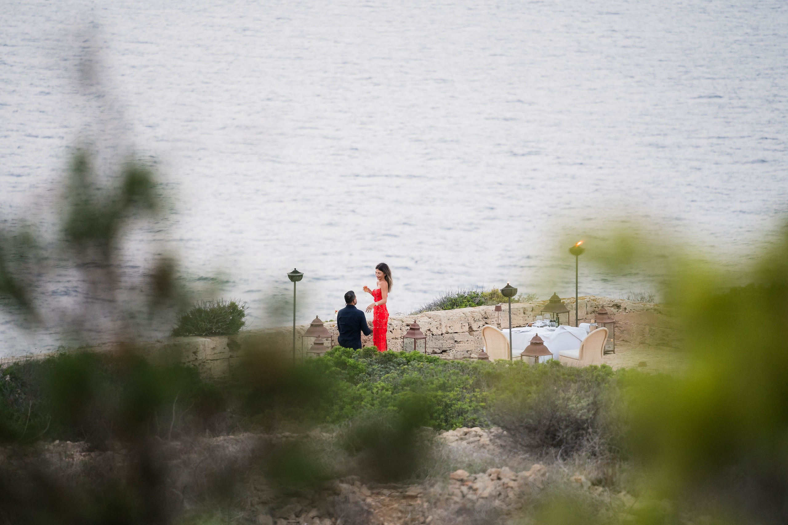 Wedding Proposal in Mallorca. Mallorca Wedding, Corporate & Social Photographer
