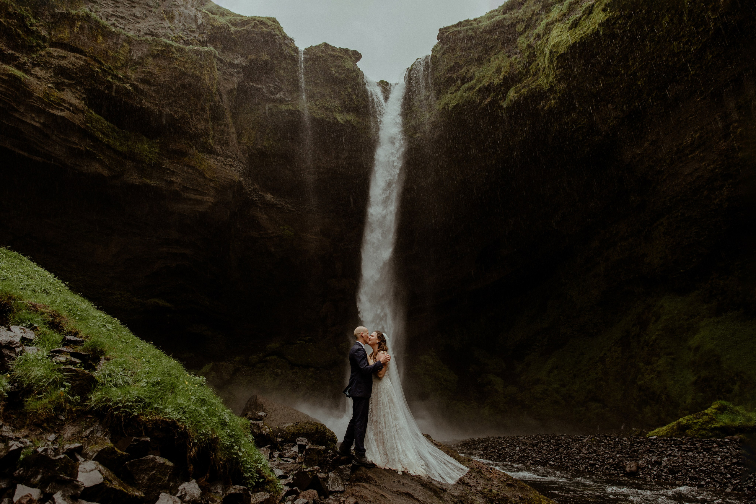 Iceland Elopement at Black Sand Beach. Iceland elopement photo and video | Nikolaichik Photo