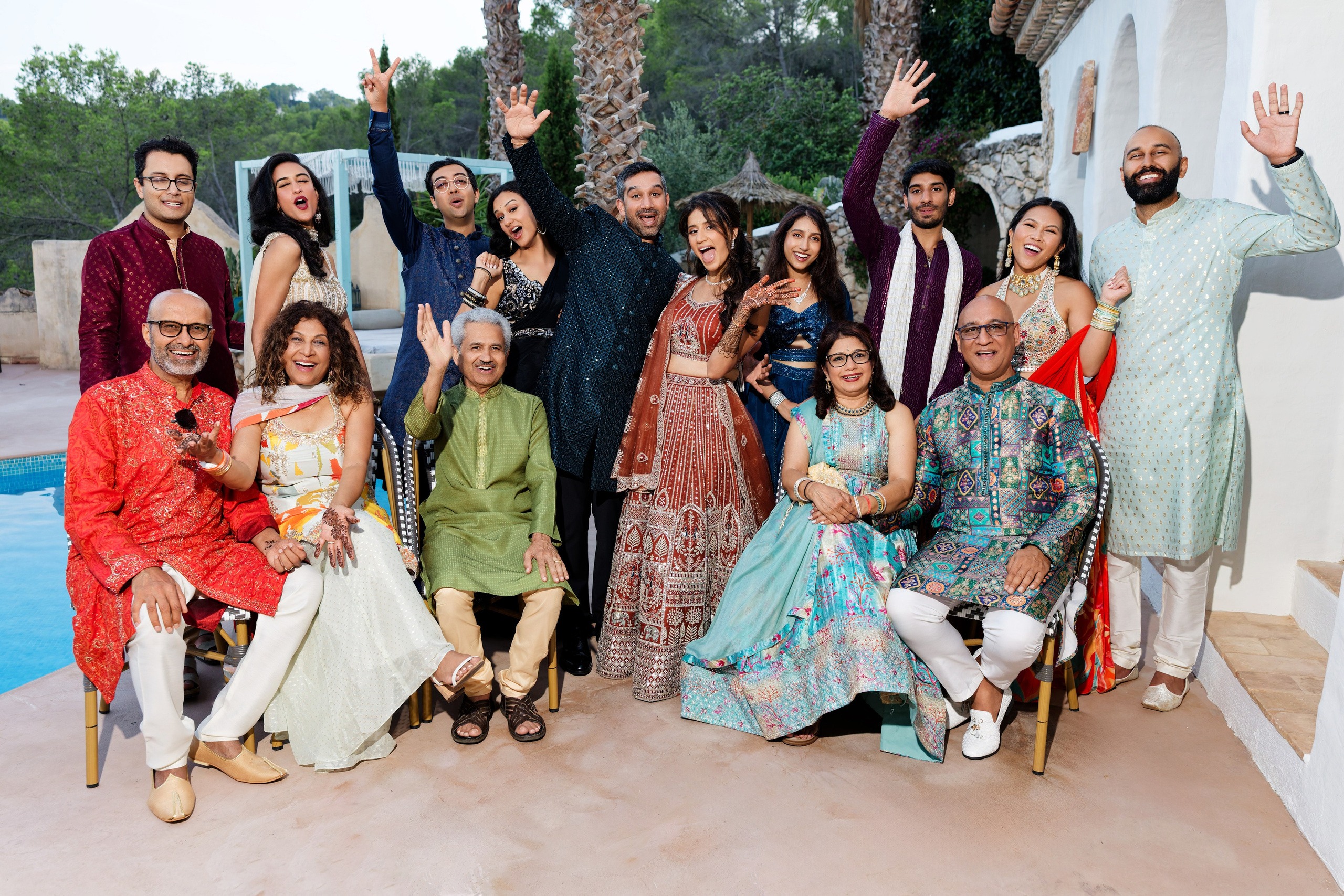 Indian wedding Haldi Ceremony & Mehndi Night at Masia Nur, Sitges, Spain Preview