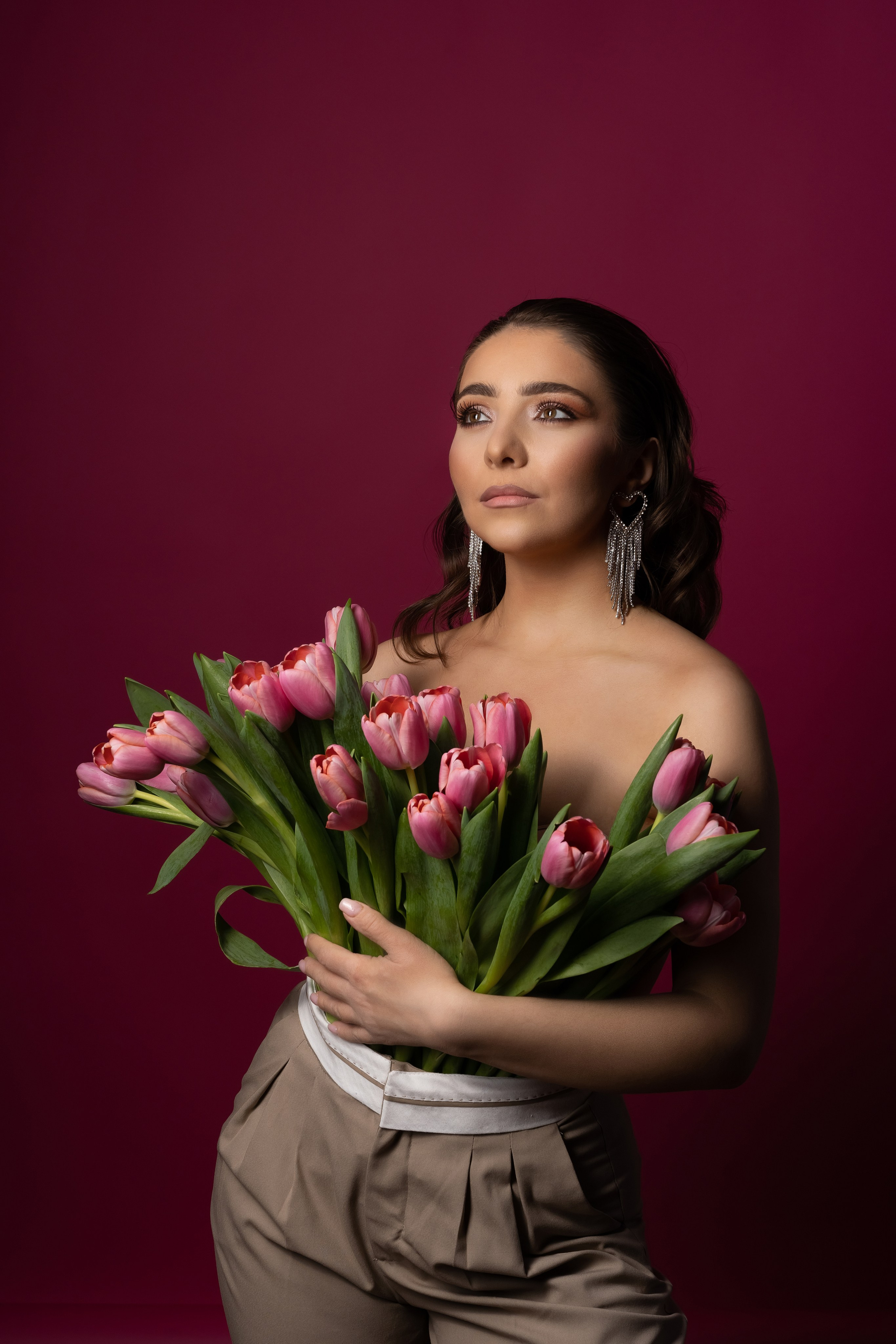 Ladies. Photographer in Paris