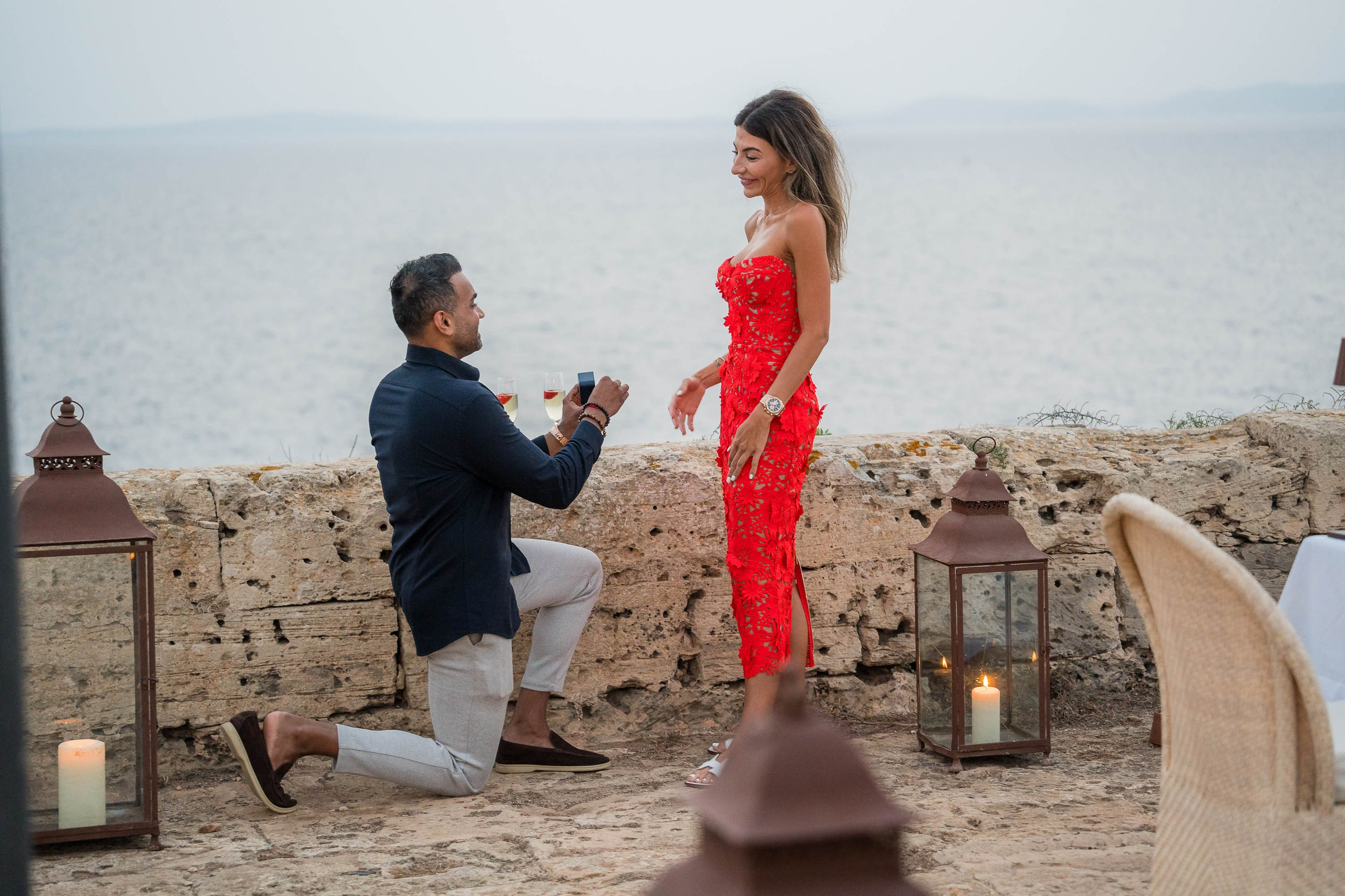 Wedding Proposal in Mallorca. Mallorca Wedding, Corporate & Social Photographer