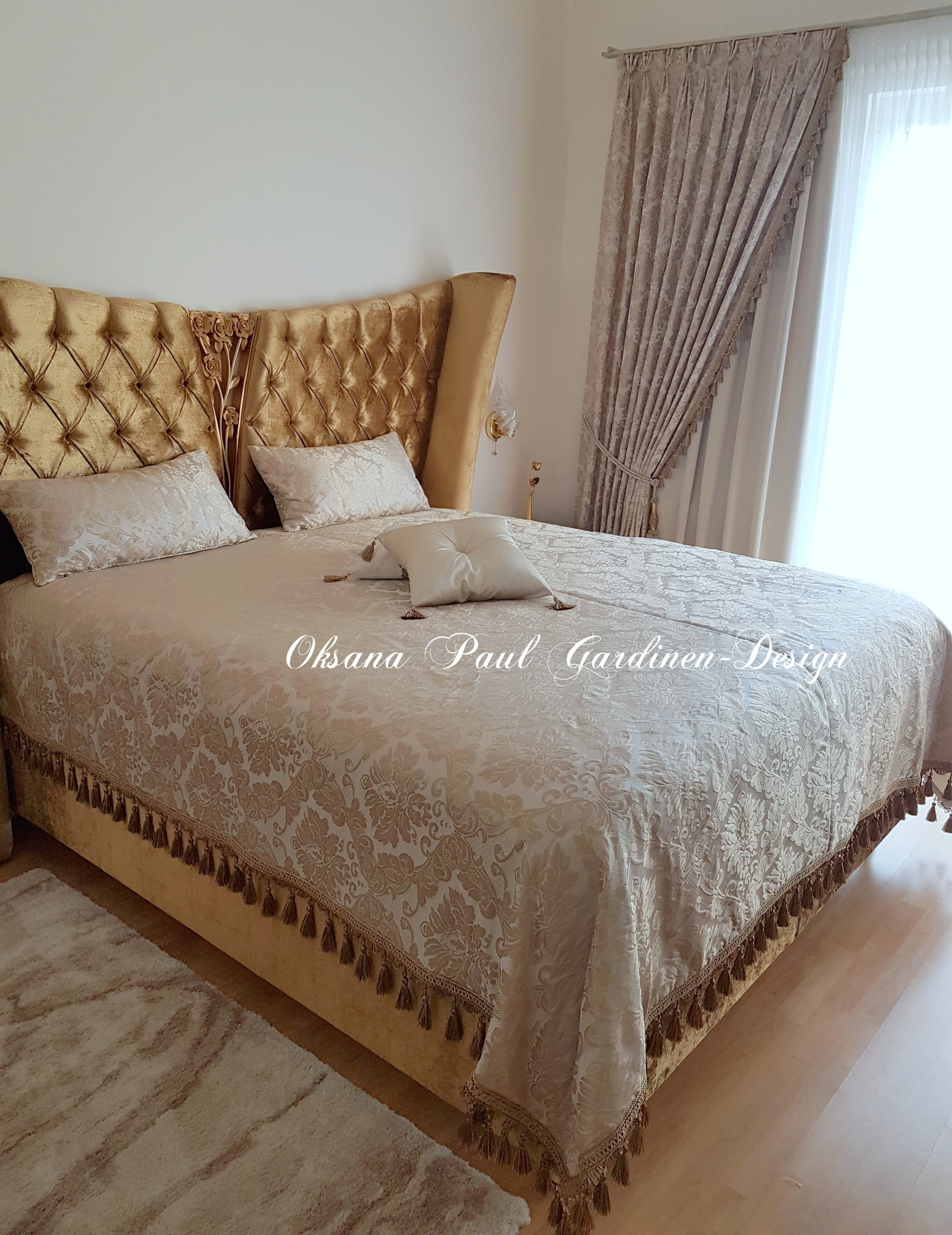 Oksana Paul-Gardinen-Design Oksana Paul ✧ Art of Gardinen & Textile Design ✧ Polymer Clay Art & Handmade Creatures