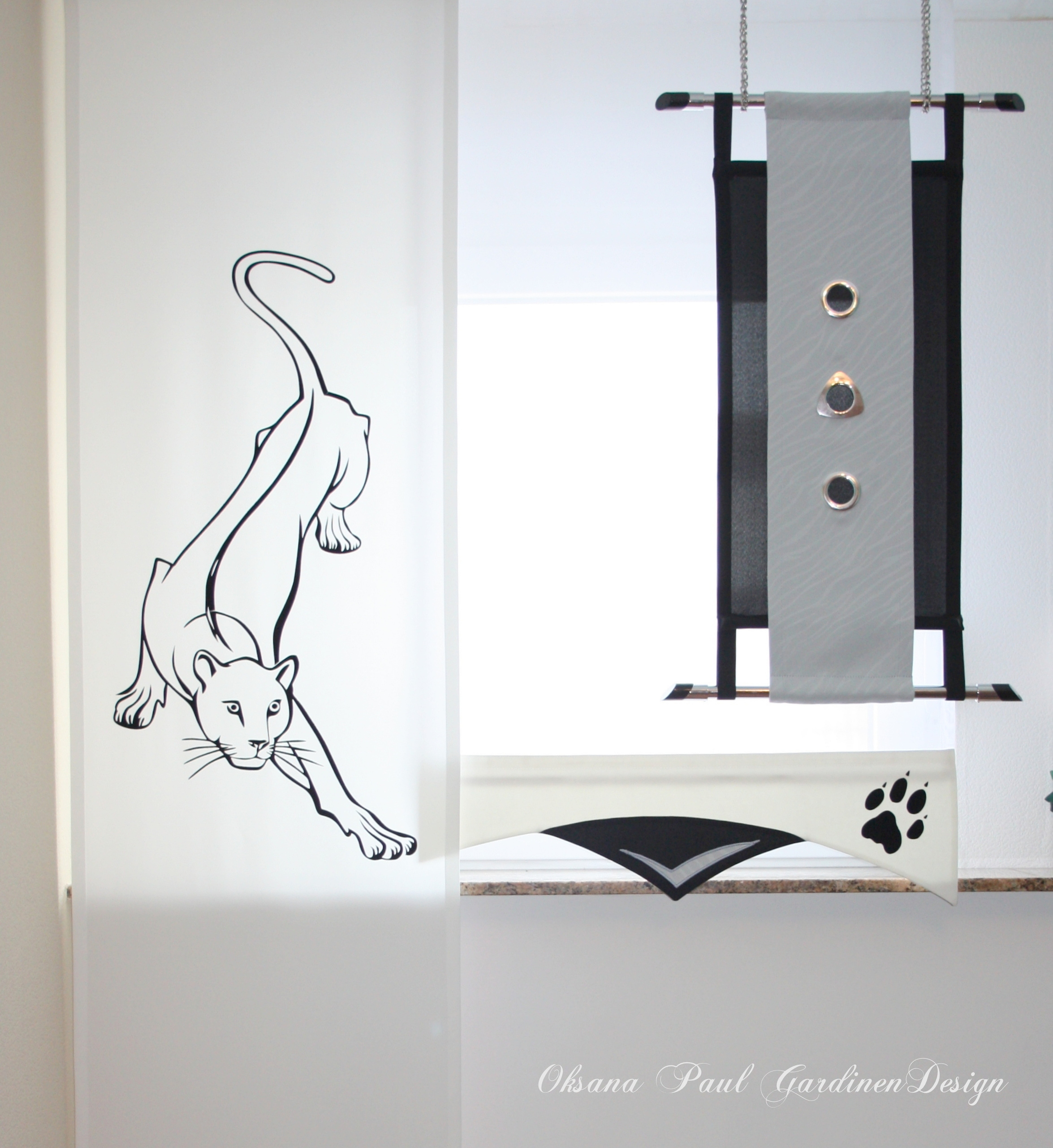 Oksana Paul-Gardinen-Design Oksana Paul ✧ Art of Gardinen & Textile Design ✧ Polymer Clay Art & Handmade Creatures