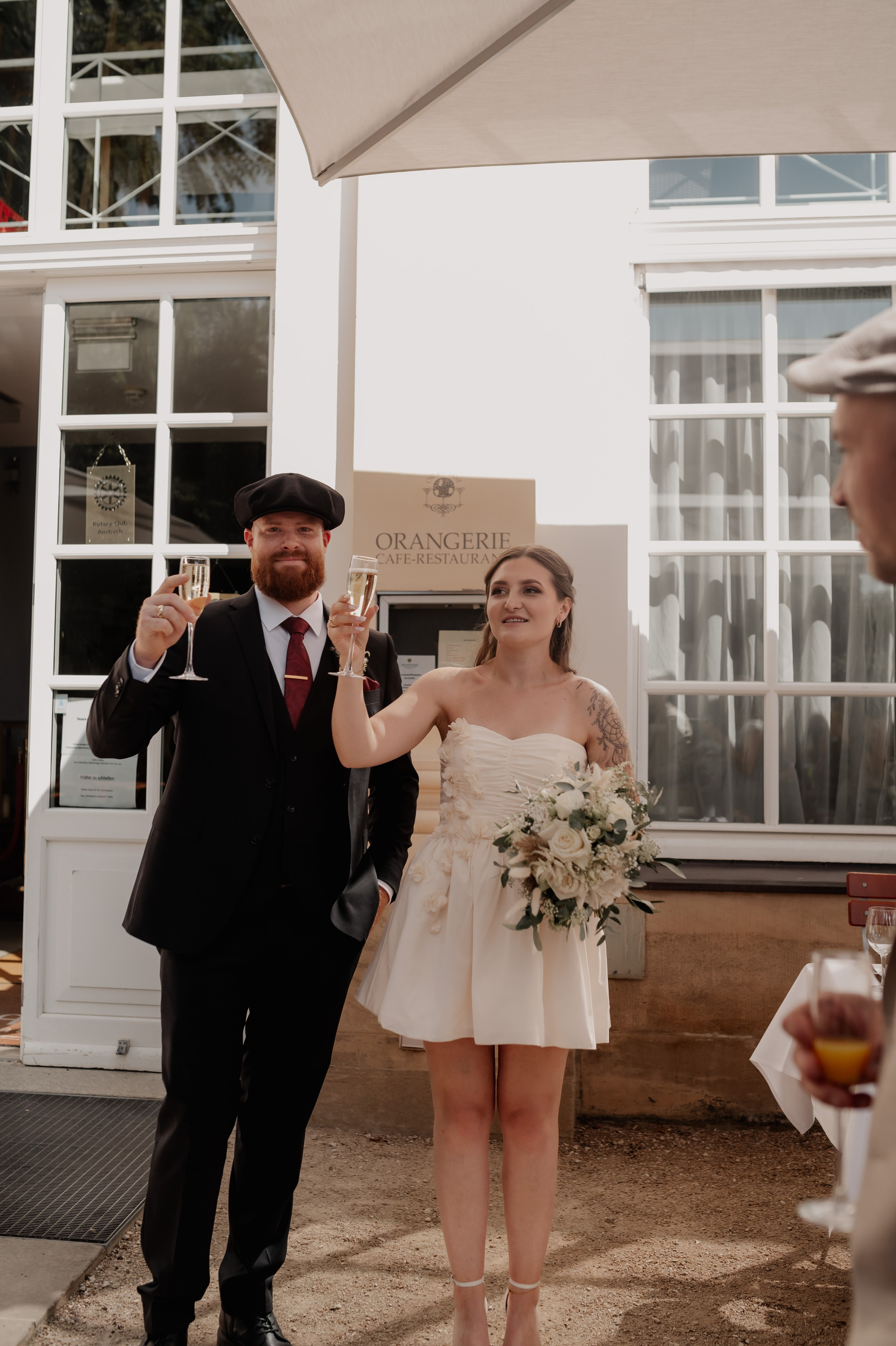 TRAUUNG IM ZITRUSHAUS IN ANSBACH. Фотограф в Нюрнберге Ирина Менерт из Ансбаха